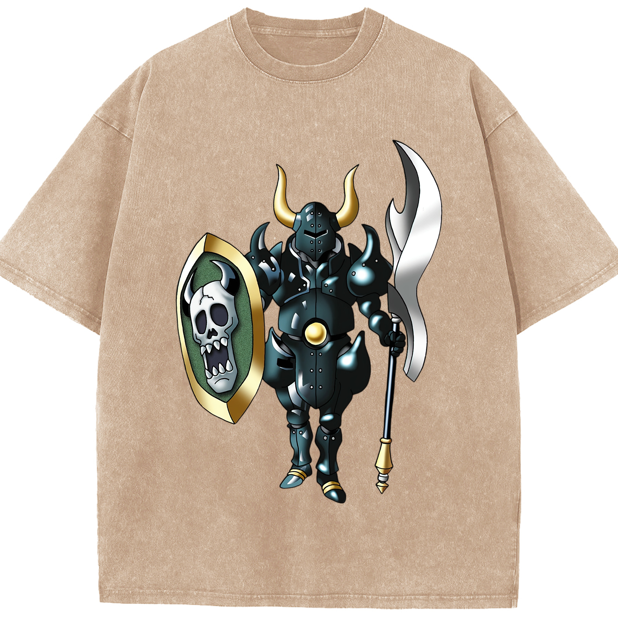 （画像用） ドラゴンクエスト Doragon Kuesuto Dragon Quest 綿100% ヴィンテージ風 半袖Tシャツ（フロントプリント）