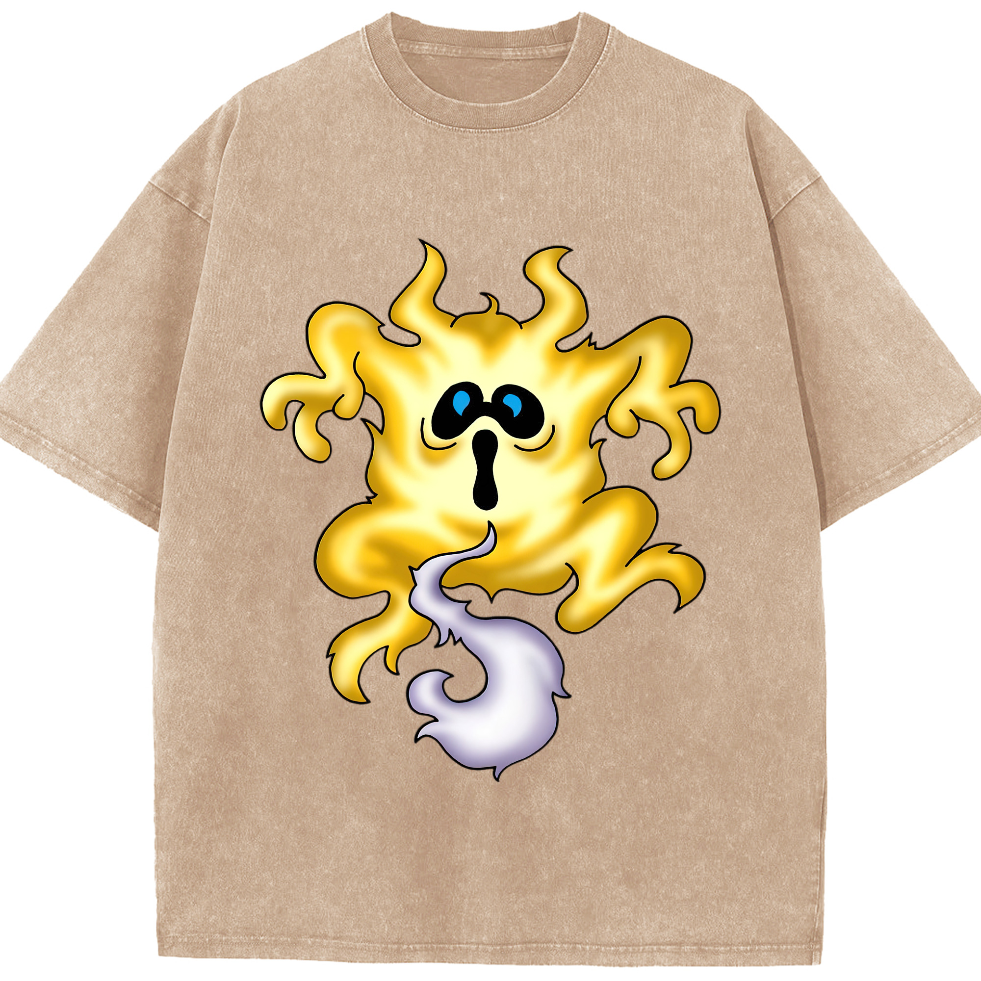 （画像用） ドラゴンクエスト Doragon Kuesuto Dragon Quest 綿100% ヴィンテージ風 半袖Tシャツ（フロントプリント）