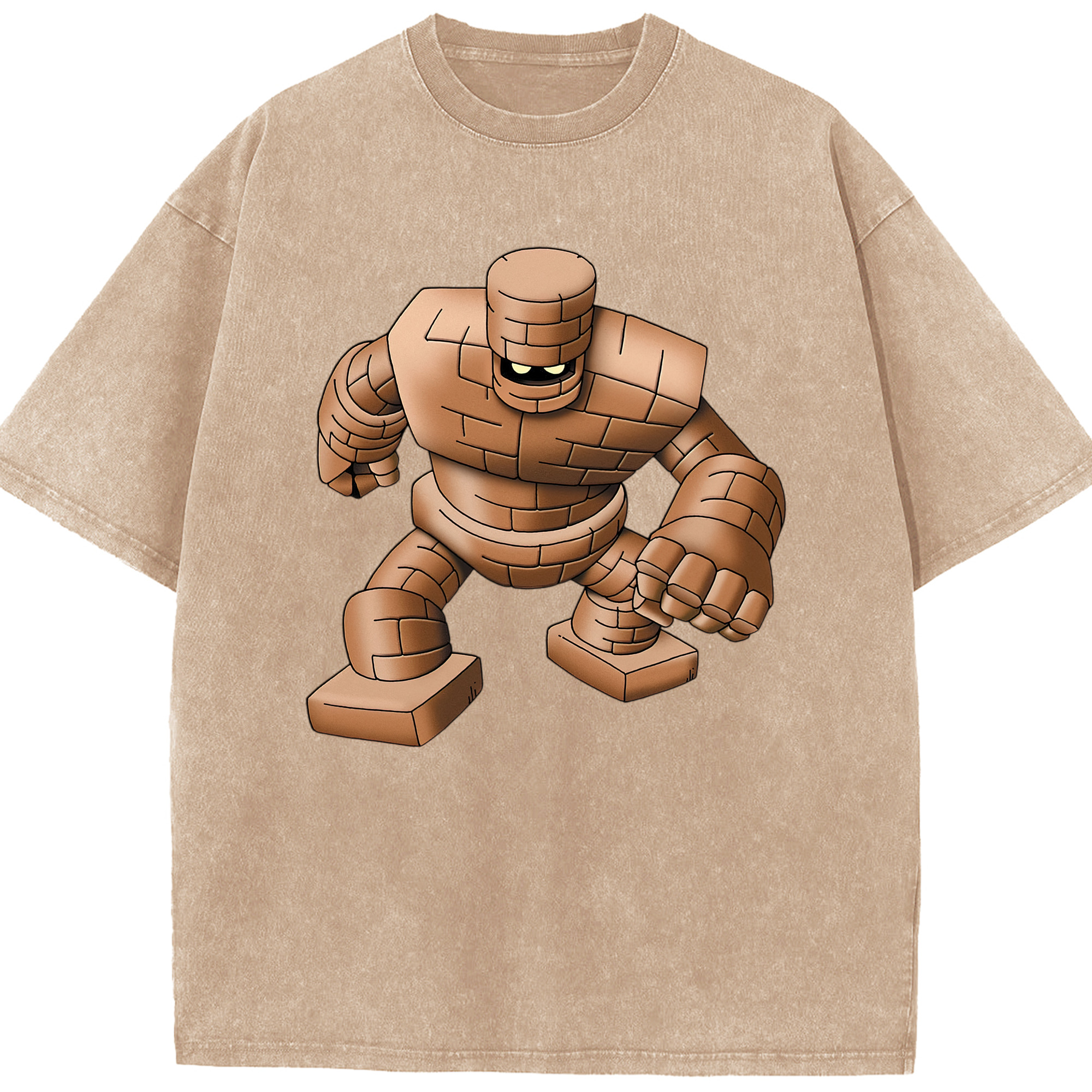 （画像用） ドラゴンクエスト Doragon Kuesuto Dragon Quest 綿100% ヴィンテージ風 半袖Tシャツ（フロントプリント）