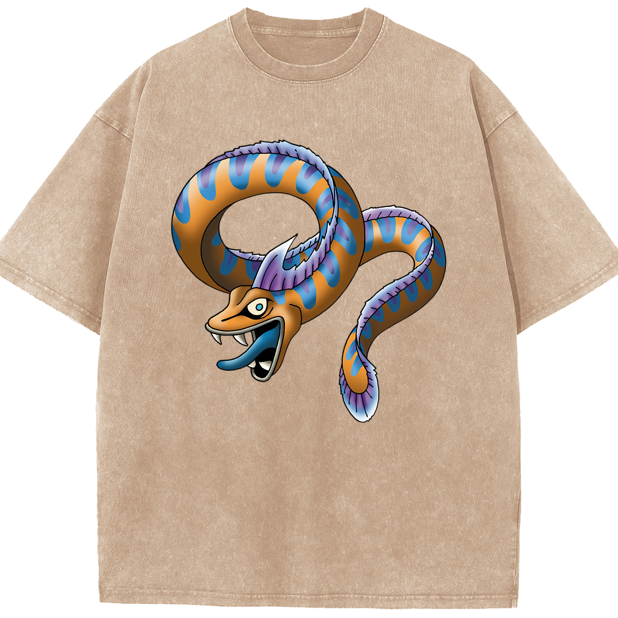 （画像用） ドラゴンクエスト Doragon Kuesuto Dragon Quest 綿100% ヴィンテージ風 半袖Tシャツ（フロントプリント）