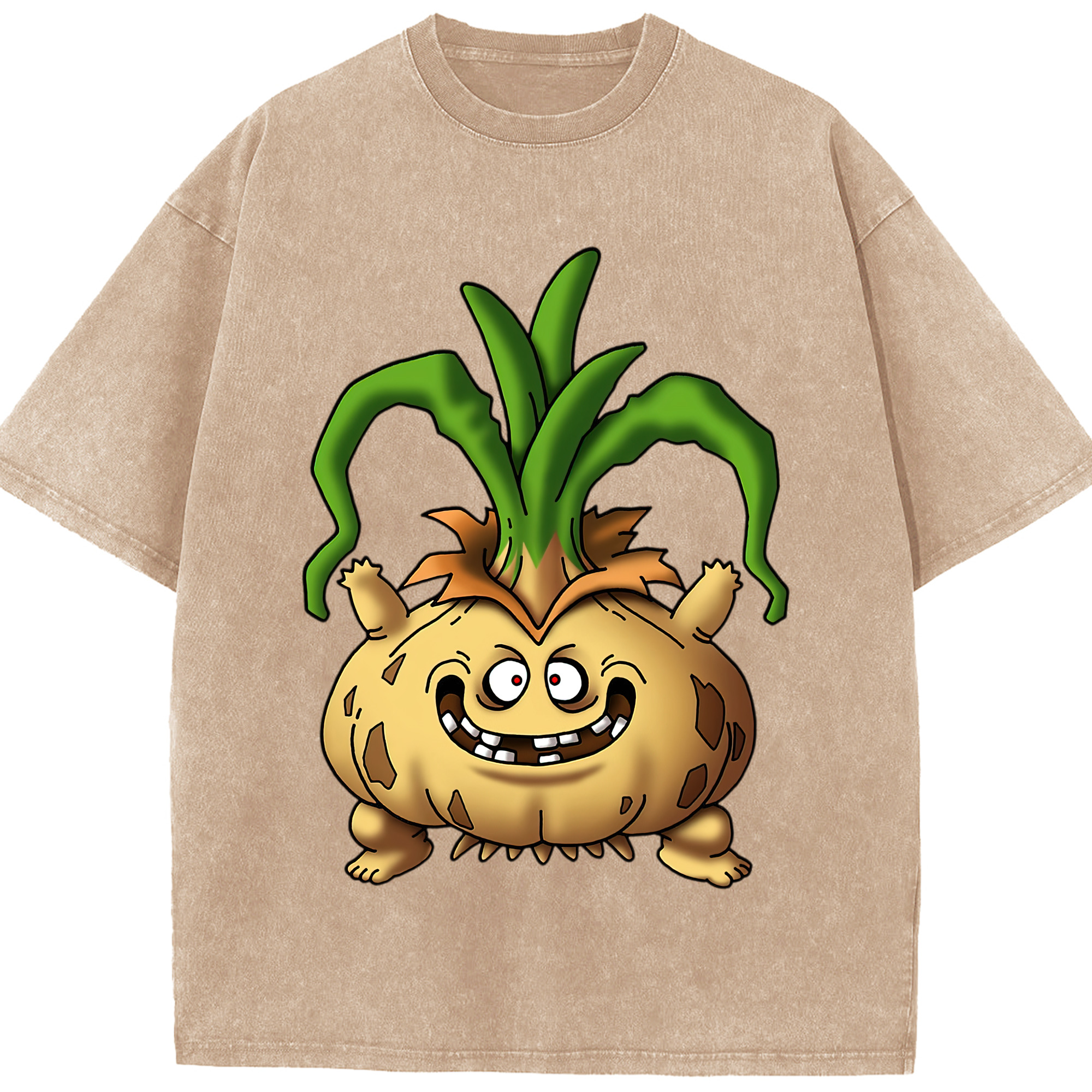 （画像用） ドラゴンクエスト Doragon Kuesuto Dragon Quest 綿100% ヴィンテージ風 半袖Tシャツ（フロントプリント）