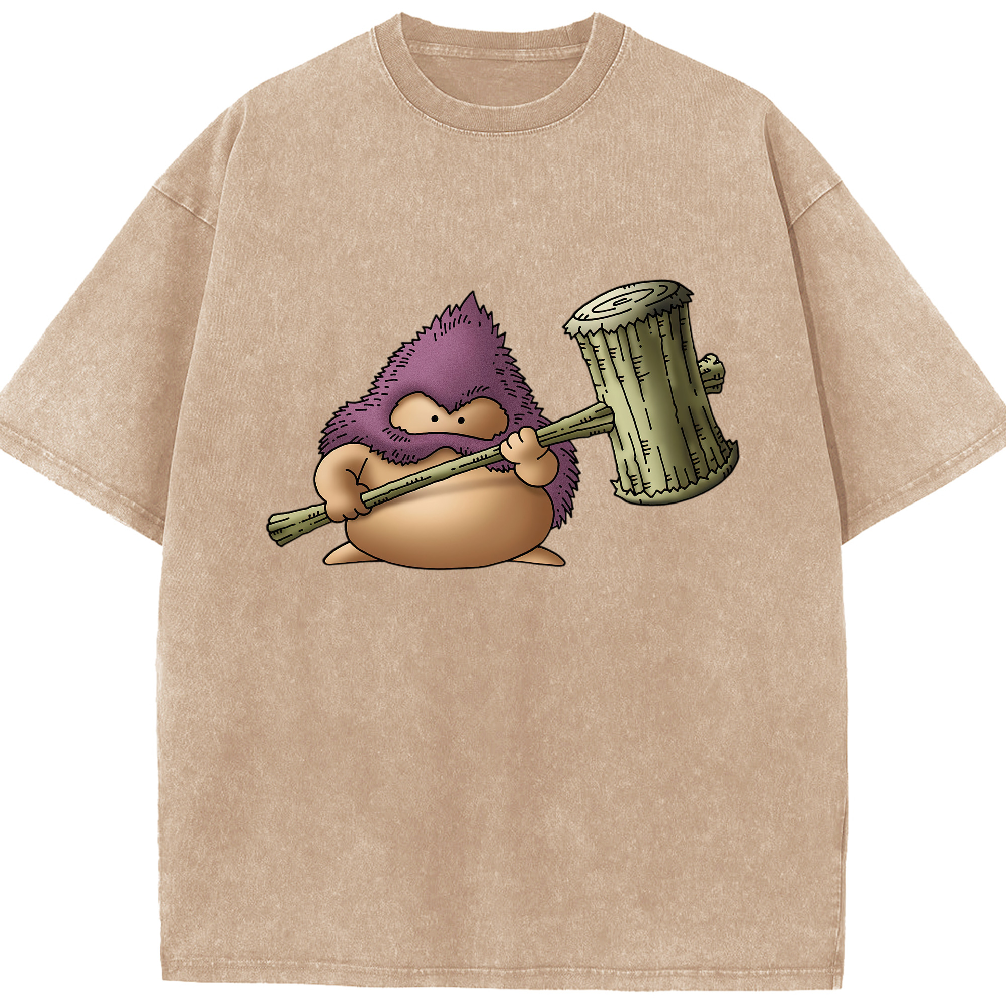 （画像用） ドラゴンクエスト Doragon Kuesuto Dragon Quest 綿100% ヴィンテージ風 半袖Tシャツ（フロントプリント）
