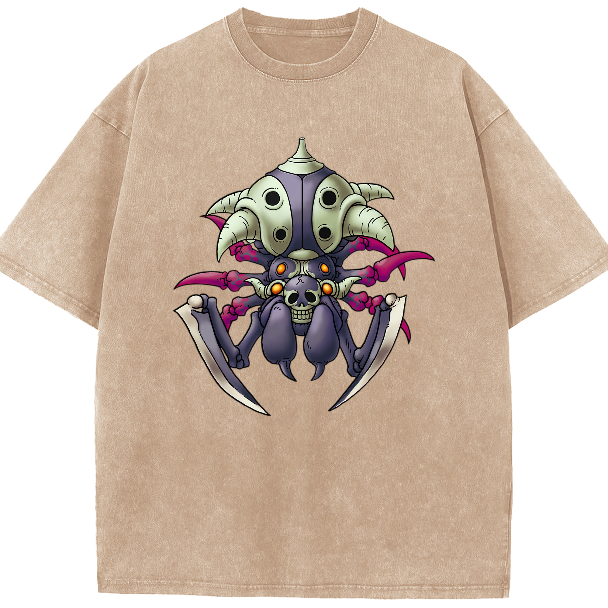 （画像用） ドラゴンクエスト Doragon Kuesuto Dragon Quest 綿100% ヴィンテージ風 半袖Tシャツ（フロントプリント）