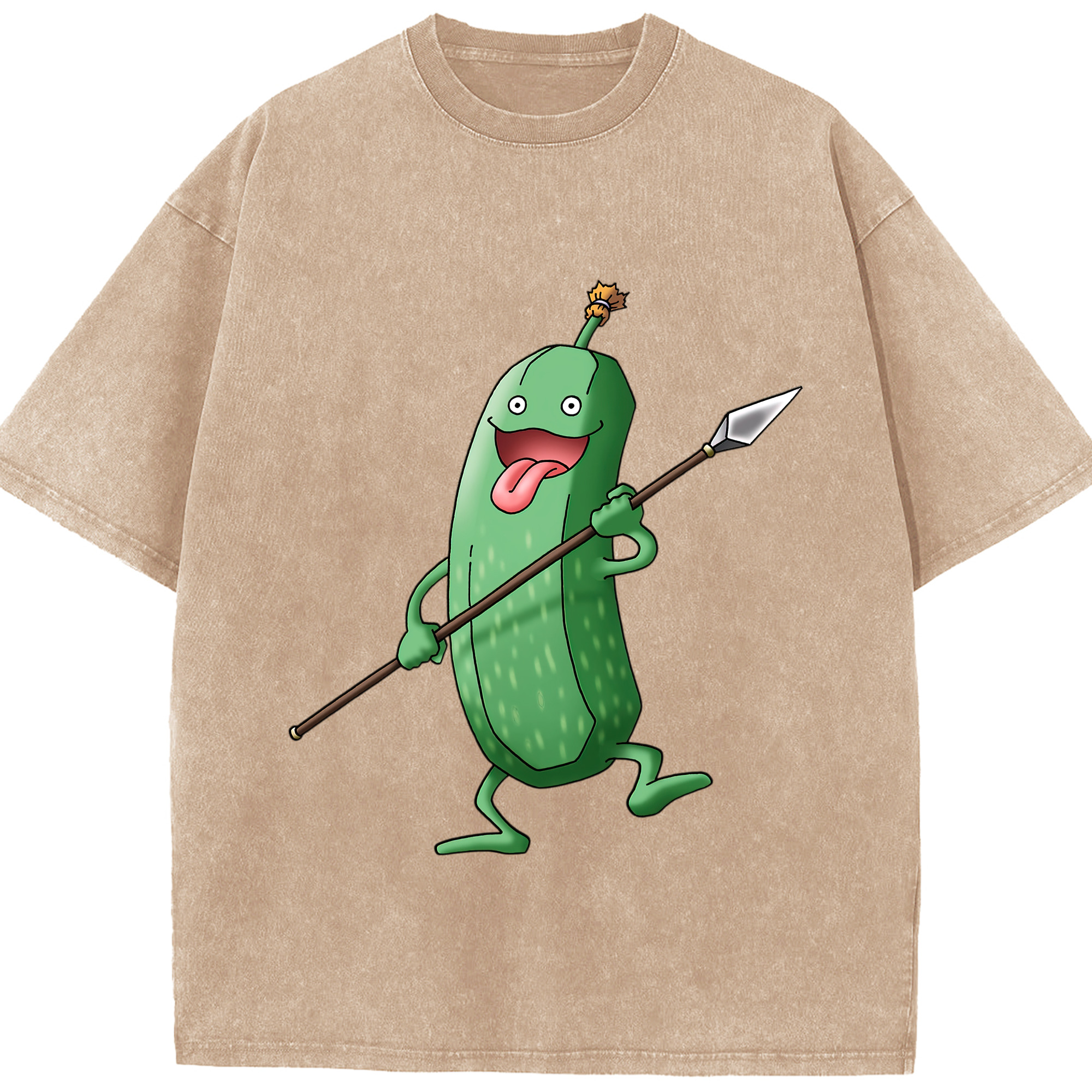 （画像用） ドラゴンクエスト Doragon Kuesuto Dragon Quest 綿100% ヴィンテージ風 半袖Tシャツ（フロントプリント）