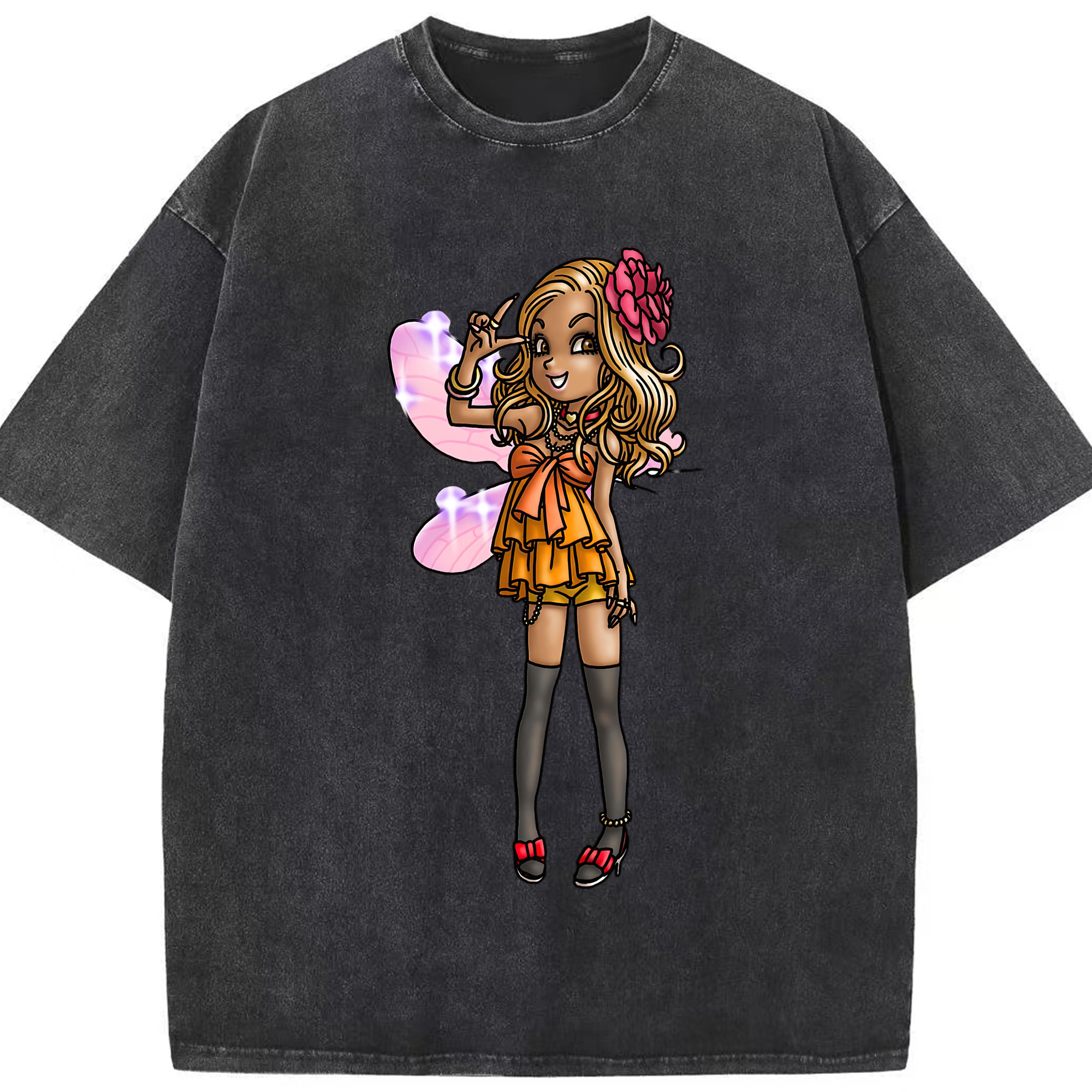 （画像用） ドラゴンクエスト Doragon Kuesuto Dragon Quest 綿100% ヴィンテージ風 半袖Tシャツ（フロントプリント）