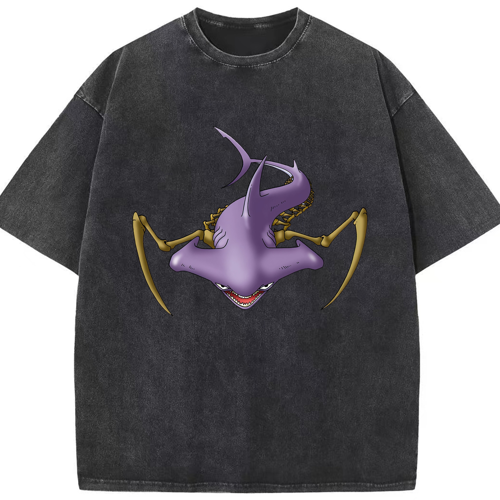 （画像用） ドラゴンクエスト Doragon Kuesuto Dragon Quest 綿100% ヴィンテージ風 半袖Tシャツ（フロントプリント）
