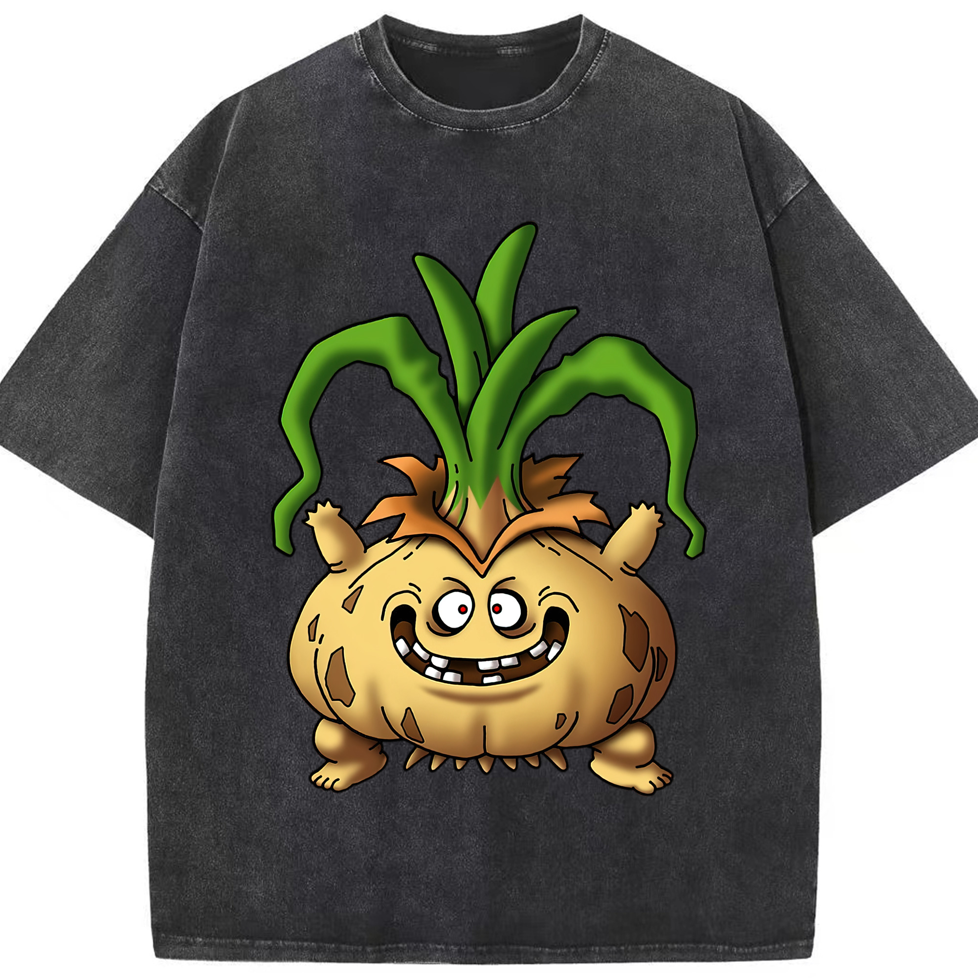 （画像用） ドラゴンクエスト Doragon Kuesuto Dragon Quest 綿100% ヴィンテージ風 半袖Tシャツ（フロントプリント）