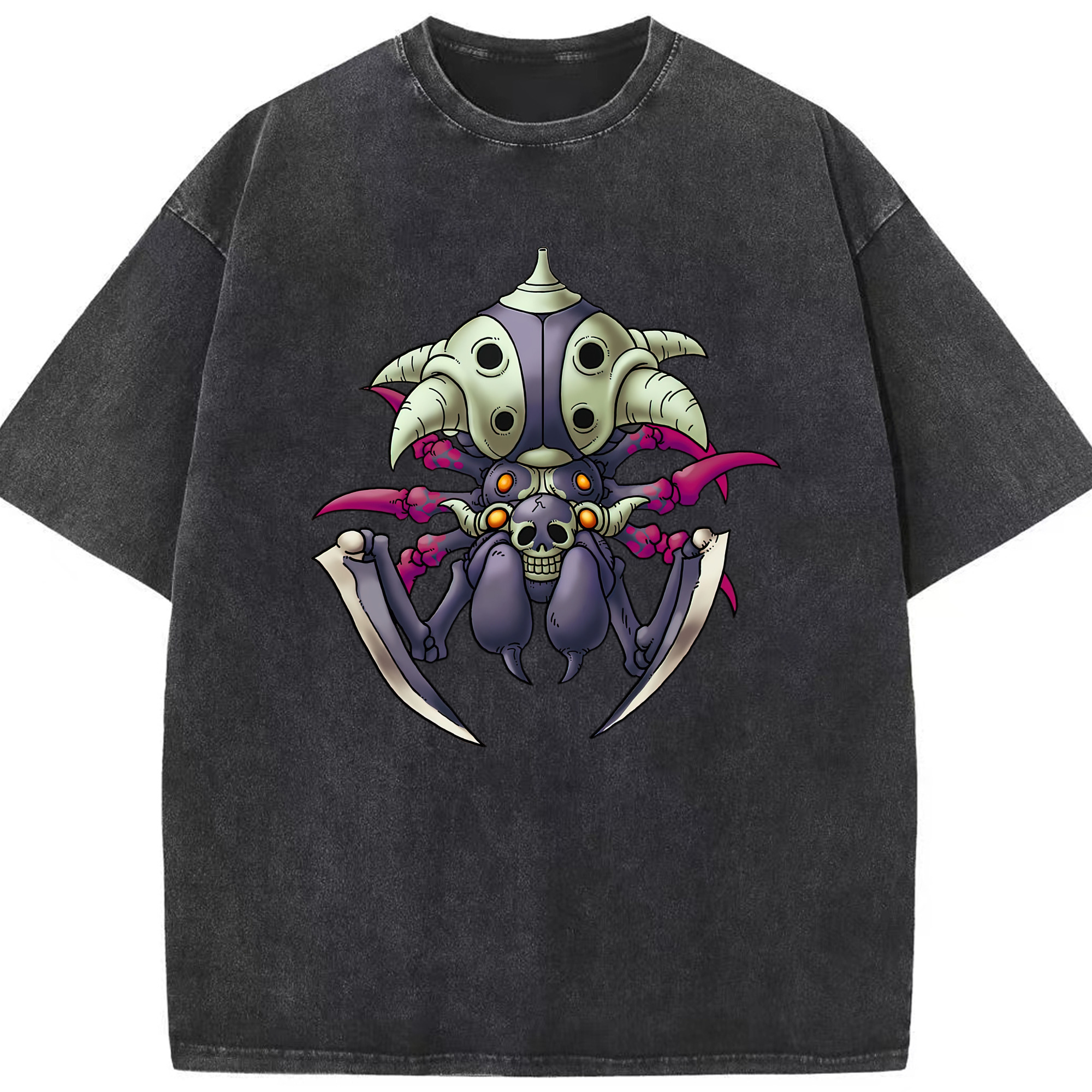 （画像用） ドラゴンクエスト Doragon Kuesuto Dragon Quest 綿100% ヴィンテージ風 半袖Tシャツ（フロントプリント）