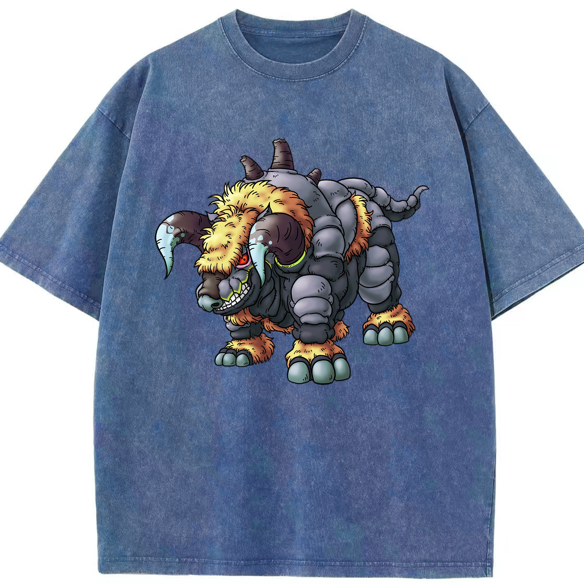 （画像用） ドラゴンクエスト Doragon Kuesuto Dragon Quest 綿100% ヴィンテージ風 半袖Tシャツ（フロントプリント）