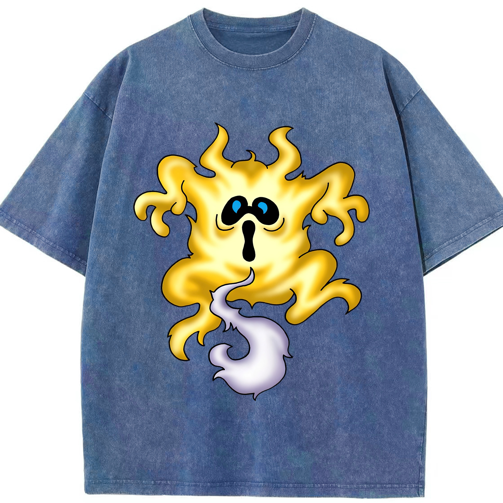 （画像用） ドラゴンクエスト Doragon Kuesuto Dragon Quest 綿100% ヴィンテージ風 半袖Tシャツ（フロントプリント）