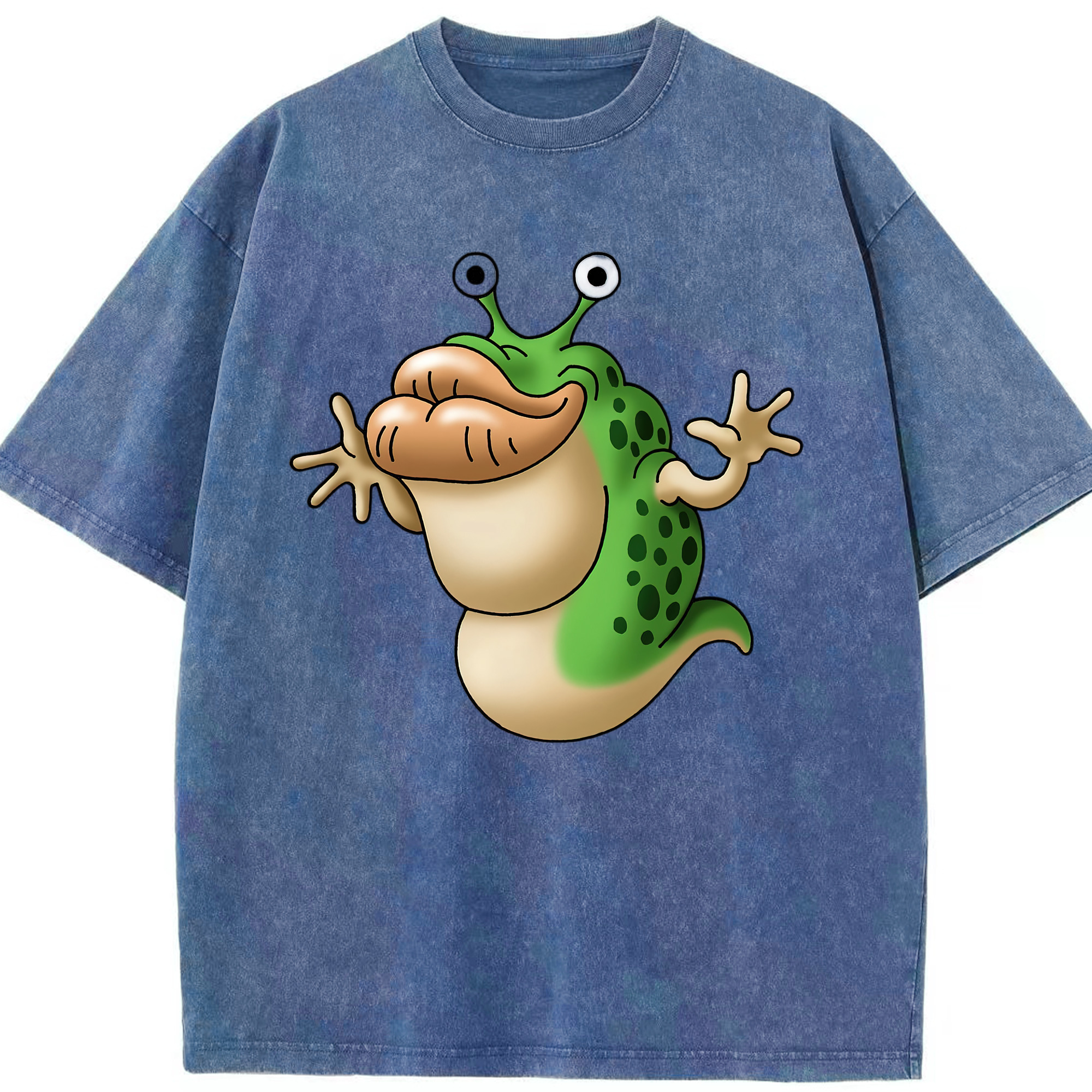 （画像用） ドラゴンクエスト Doragon Kuesuto Dragon Quest 綿100% ヴィンテージ風 半袖Tシャツ（フロントプリント）