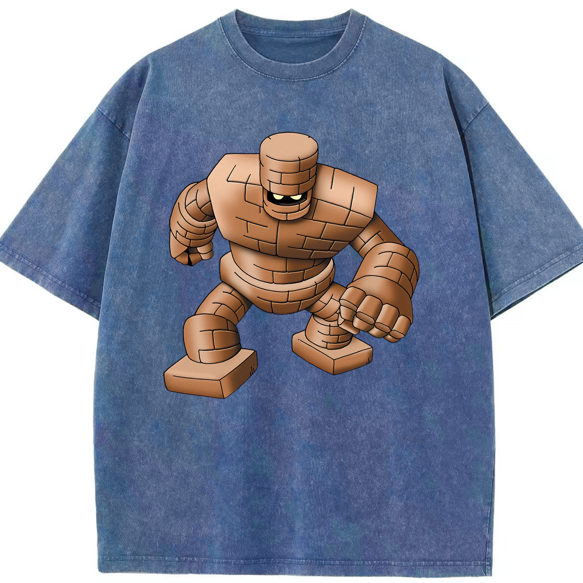 （画像用） ドラゴンクエスト Doragon Kuesuto Dragon Quest 綿100% ヴィンテージ風 半袖Tシャツ（フロントプリント）