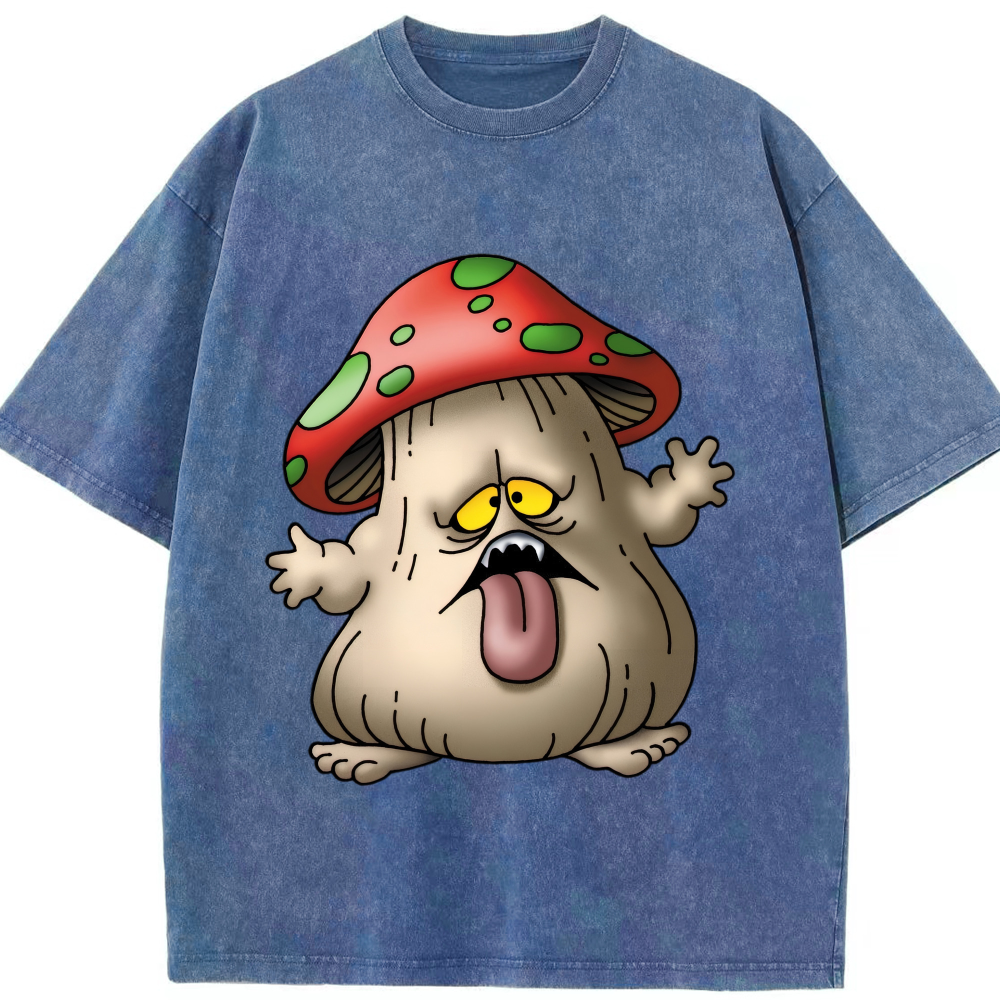 （画像用） ドラゴンクエスト Doragon Kuesuto Dragon Quest 綿100% ヴィンテージ風 半袖Tシャツ（フロントプリント）