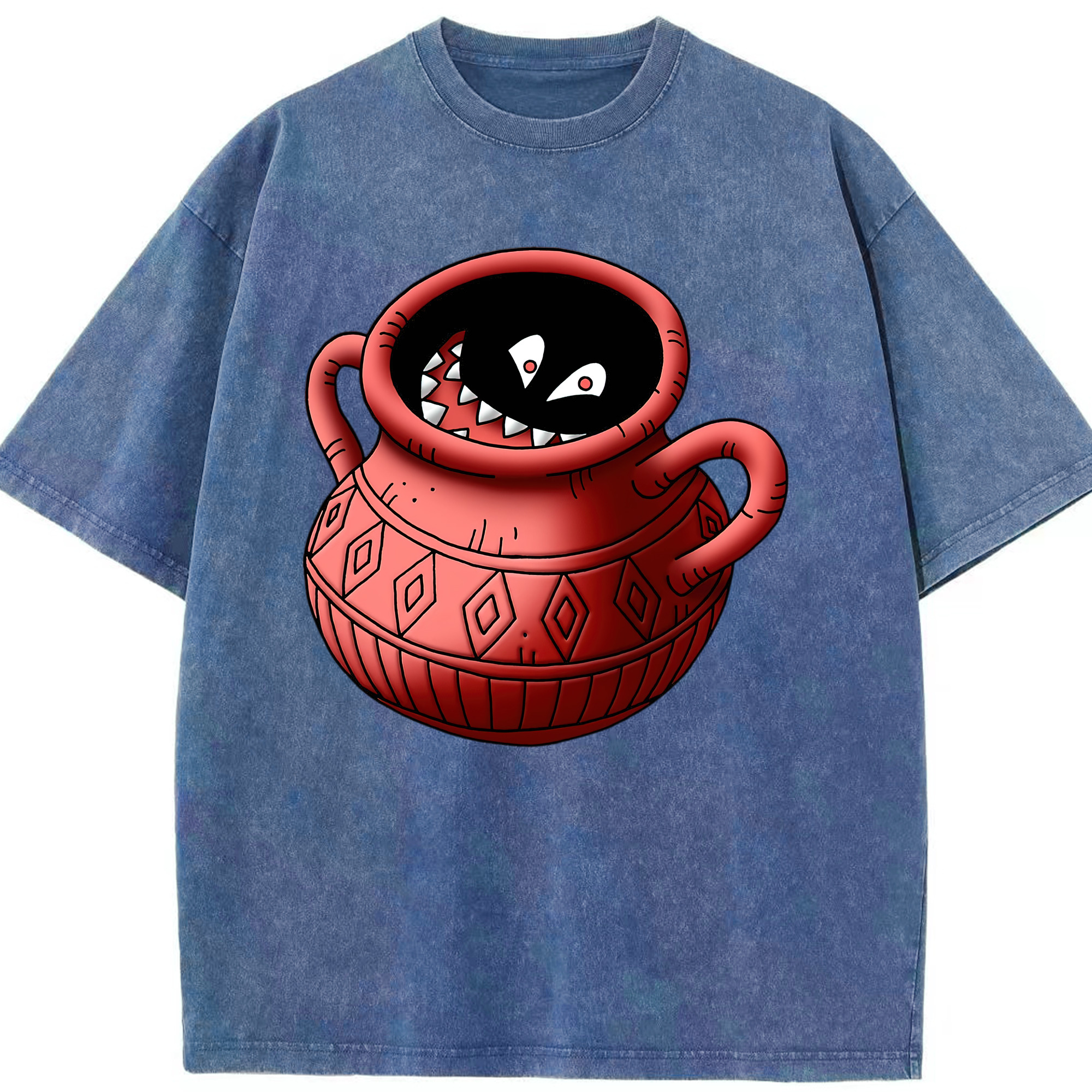 （画像用） ドラゴンクエスト Doragon Kuesuto Dragon Quest 綿100% ヴィンテージ風 半袖Tシャツ（フロントプリント）