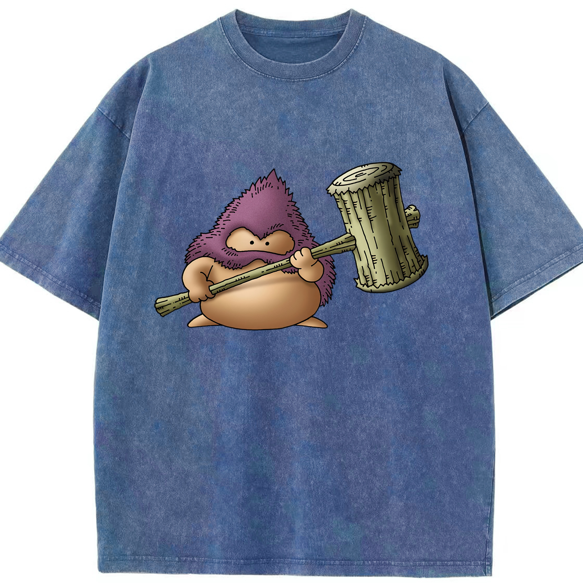 （画像用） ドラゴンクエスト Doragon Kuesuto Dragon Quest 綿100% ヴィンテージ風 半袖Tシャツ（フロントプリント）
