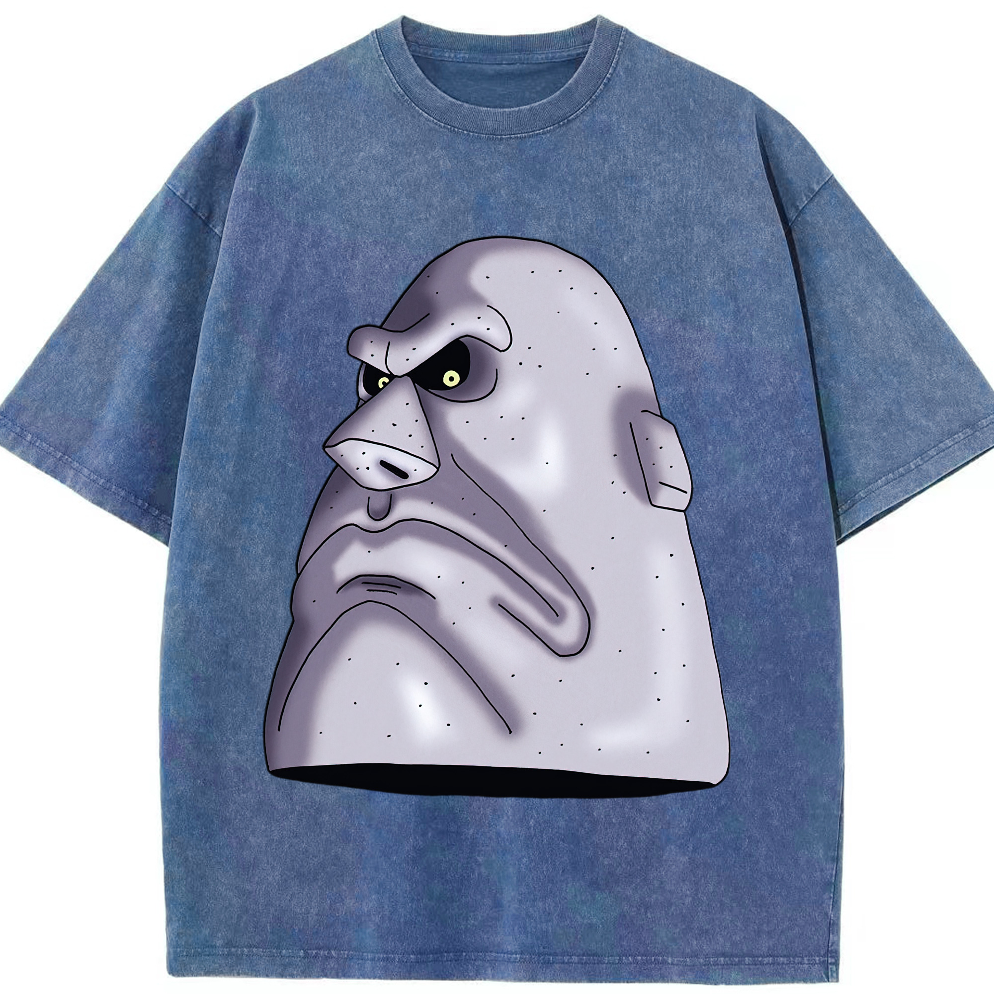 （画像用） ドラゴンクエスト Doragon Kuesuto Dragon Quest 綿100% ヴィンテージ風 半袖Tシャツ（フロントプリント）