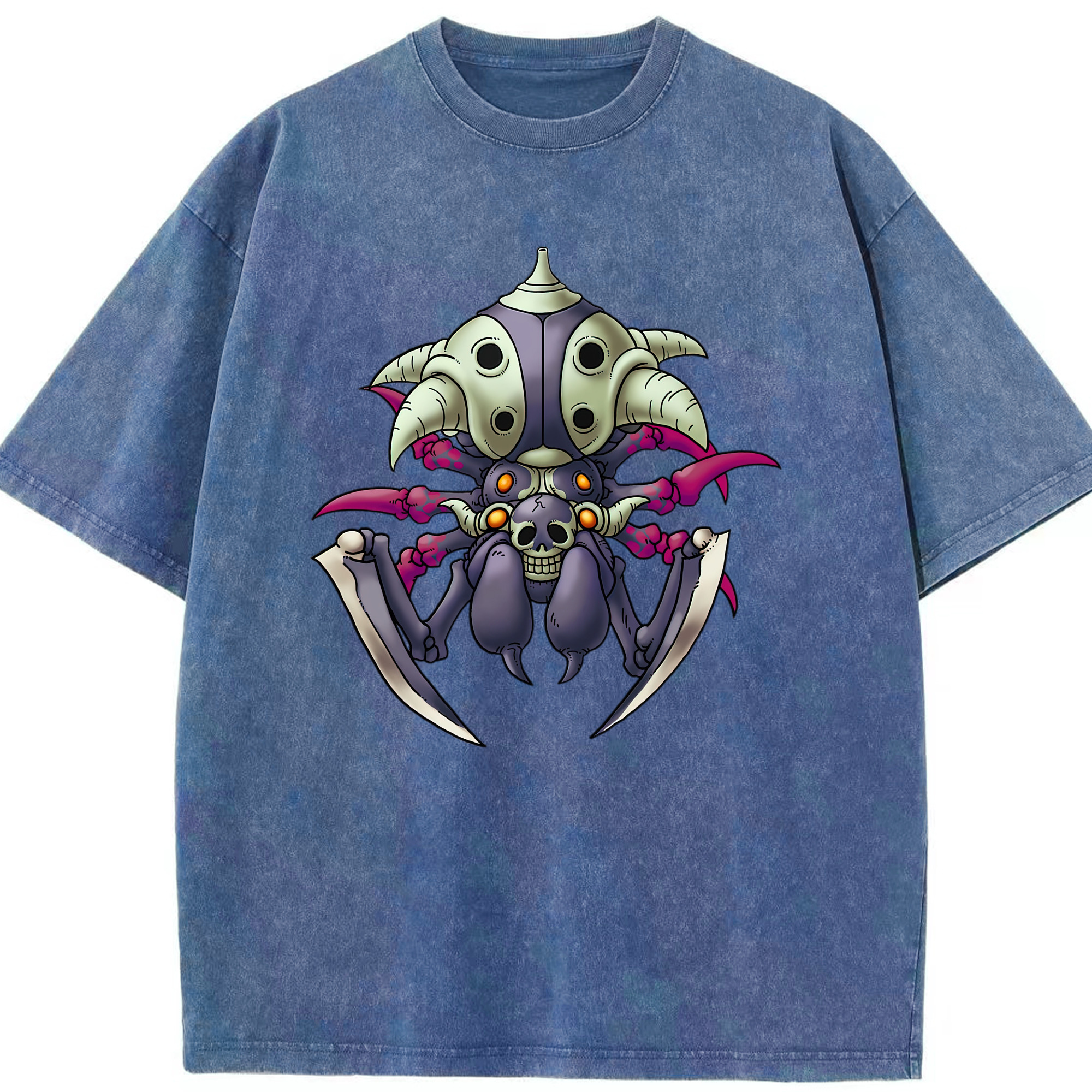 （画像用） ドラゴンクエスト Doragon Kuesuto Dragon Quest 綿100% ヴィンテージ風 半袖Tシャツ（フロントプリント）