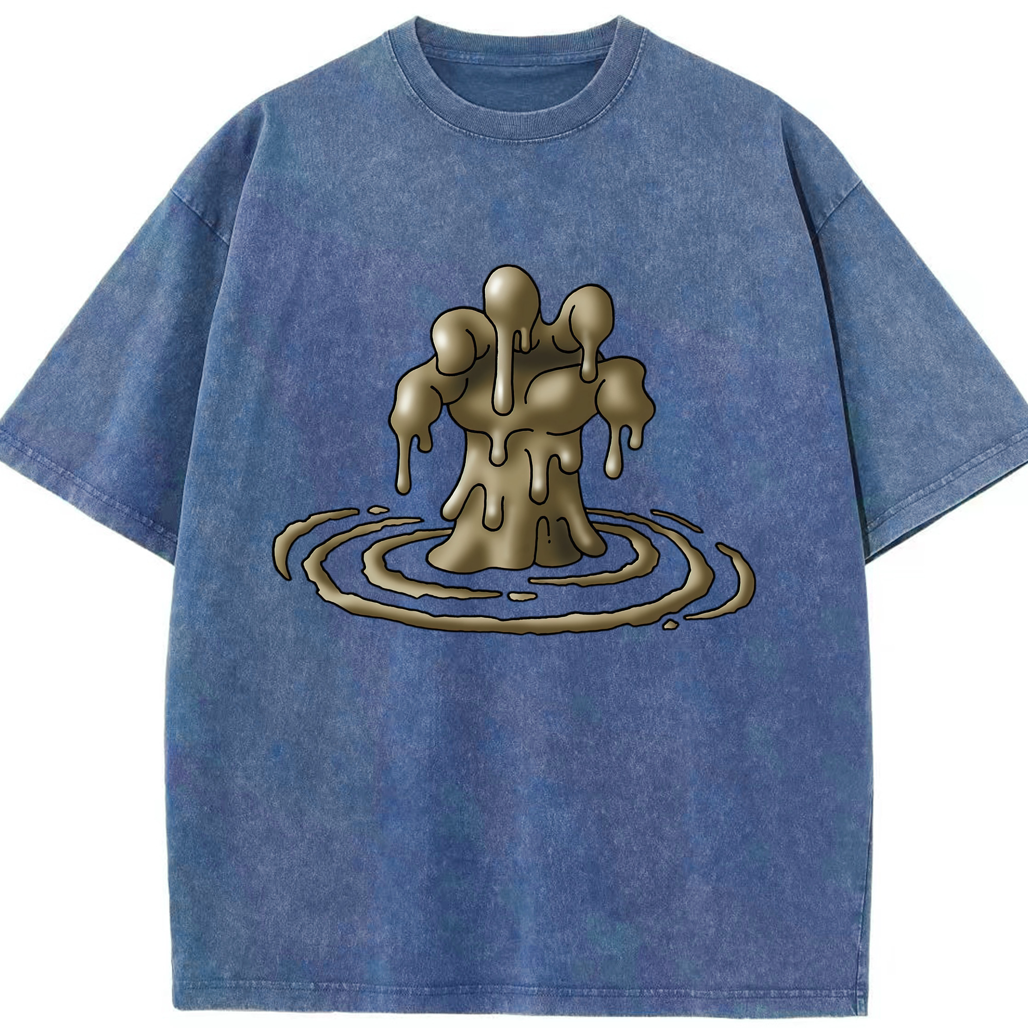 （画像用） ドラゴンクエスト Doragon Kuesuto Dragon Quest 綿100% ヴィンテージ風 半袖Tシャツ（フロントプリント）