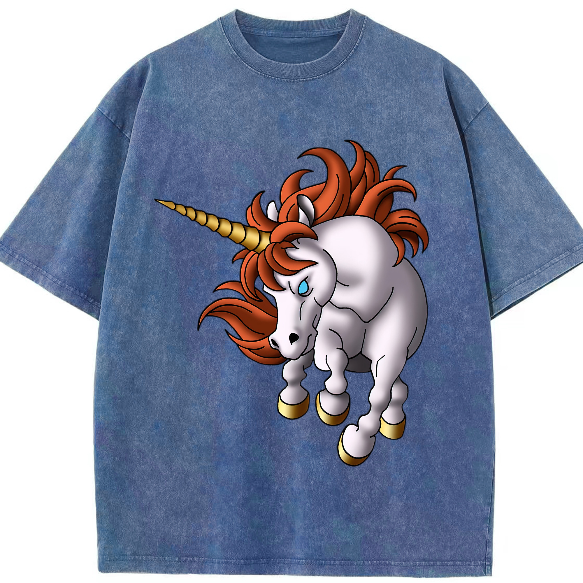 （画像用） ドラゴンクエスト Doragon Kuesuto Dragon Quest 綿100% ヴィンテージ風 半袖Tシャツ（フロントプリント）