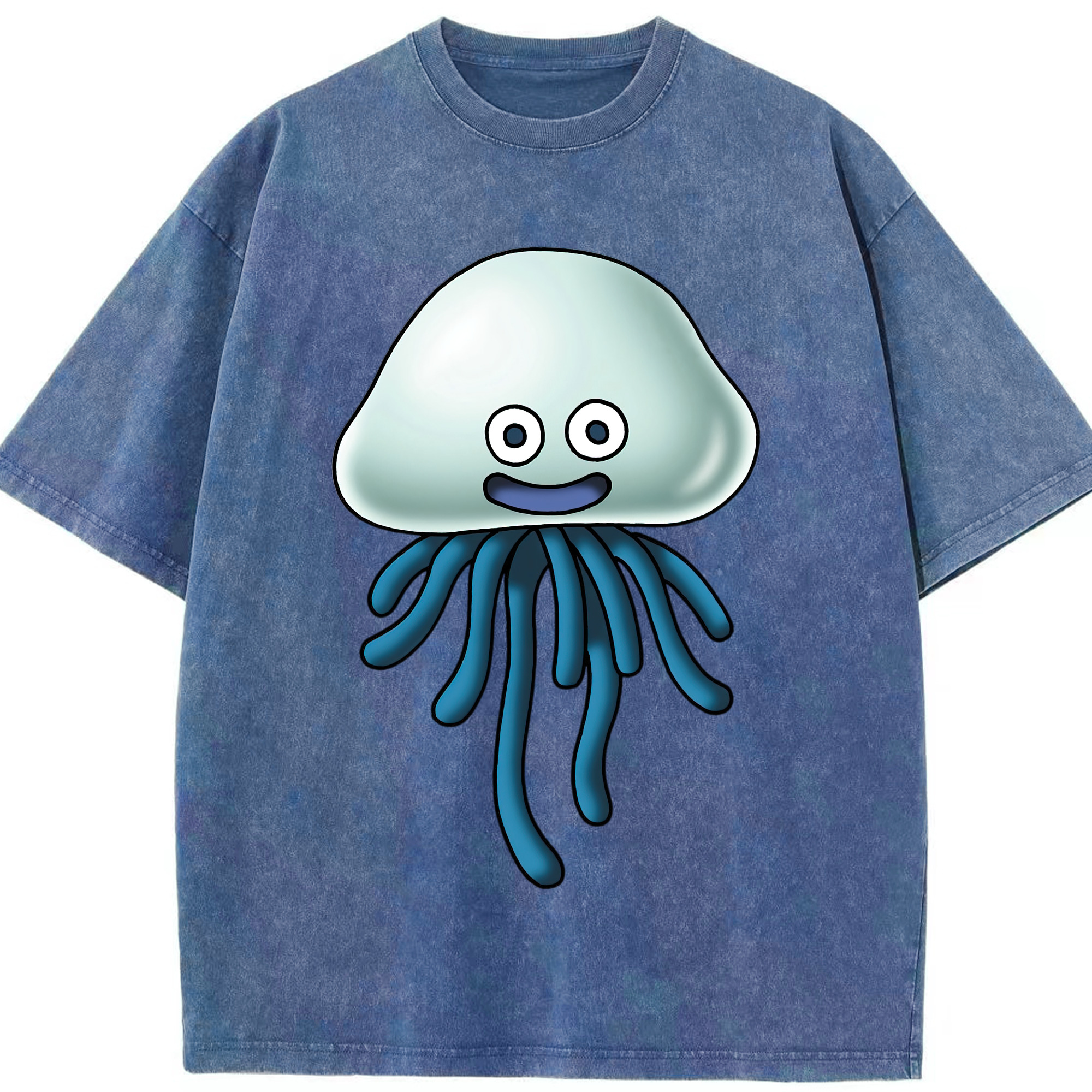 （画像用） ドラゴンクエスト Doragon Kuesuto Dragon Quest 綿100% ヴィンテージ風 半袖Tシャツ（フロントプリント）