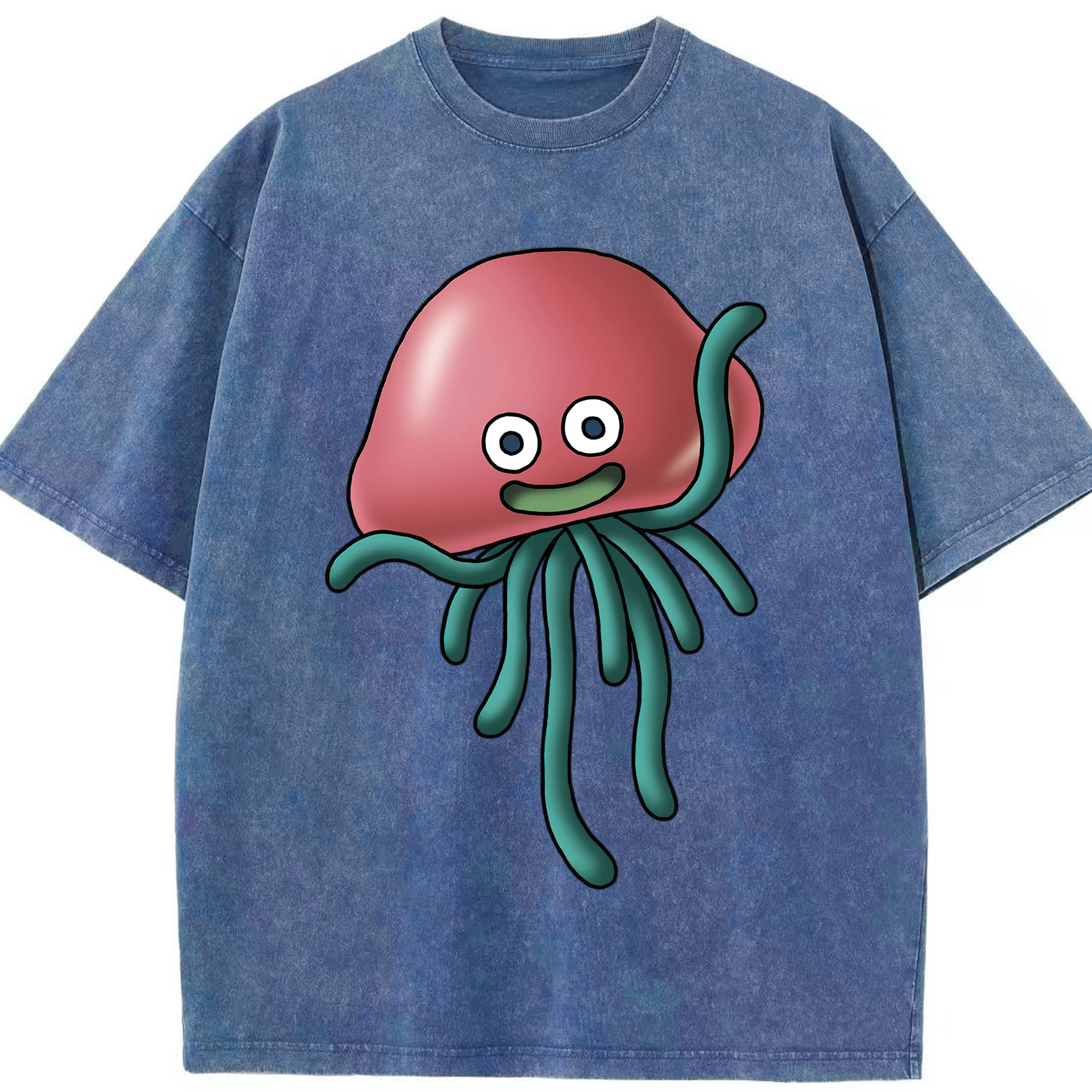 （画像用） ドラゴンクエスト Doragon Kuesuto Dragon Quest 綿100% ヴィンテージ風 半袖Tシャツ（フロントプリント）