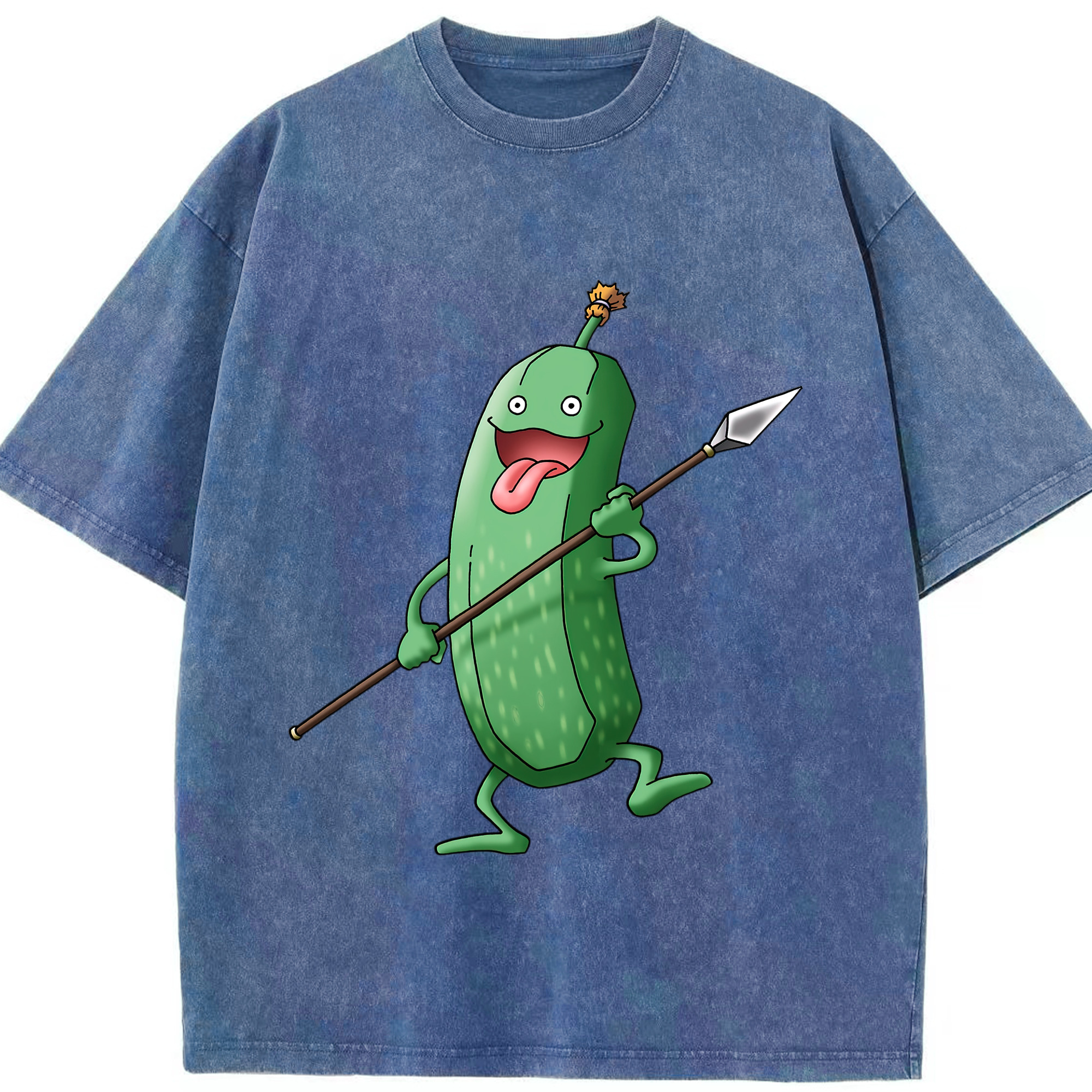 （画像用） ドラゴンクエスト Doragon Kuesuto Dragon Quest 綿100% ヴィンテージ風 半袖Tシャツ（フロントプリント）