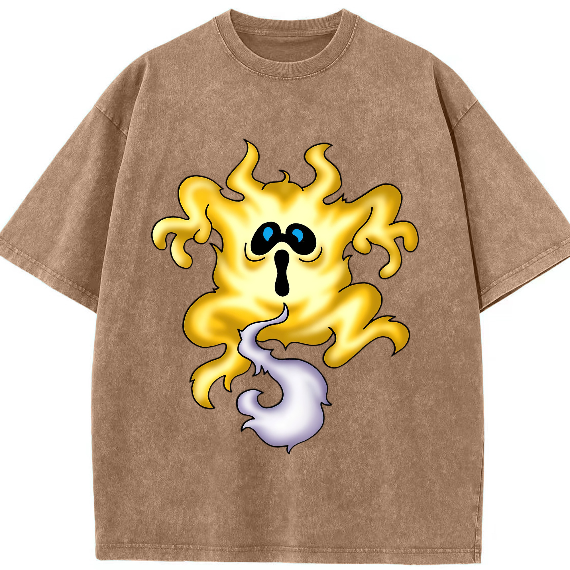（画像用） ドラゴンクエスト Doragon Kuesuto Dragon Quest 綿100% ヴィンテージ風 半袖Tシャツ（フロントプリント）