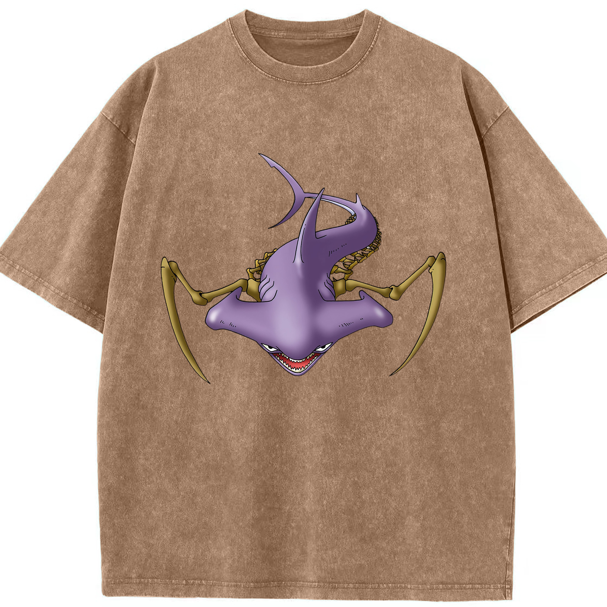 （画像用） ドラゴンクエスト Doragon Kuesuto Dragon Quest 綿100% ヴィンテージ風 半袖Tシャツ（フロントプリント）