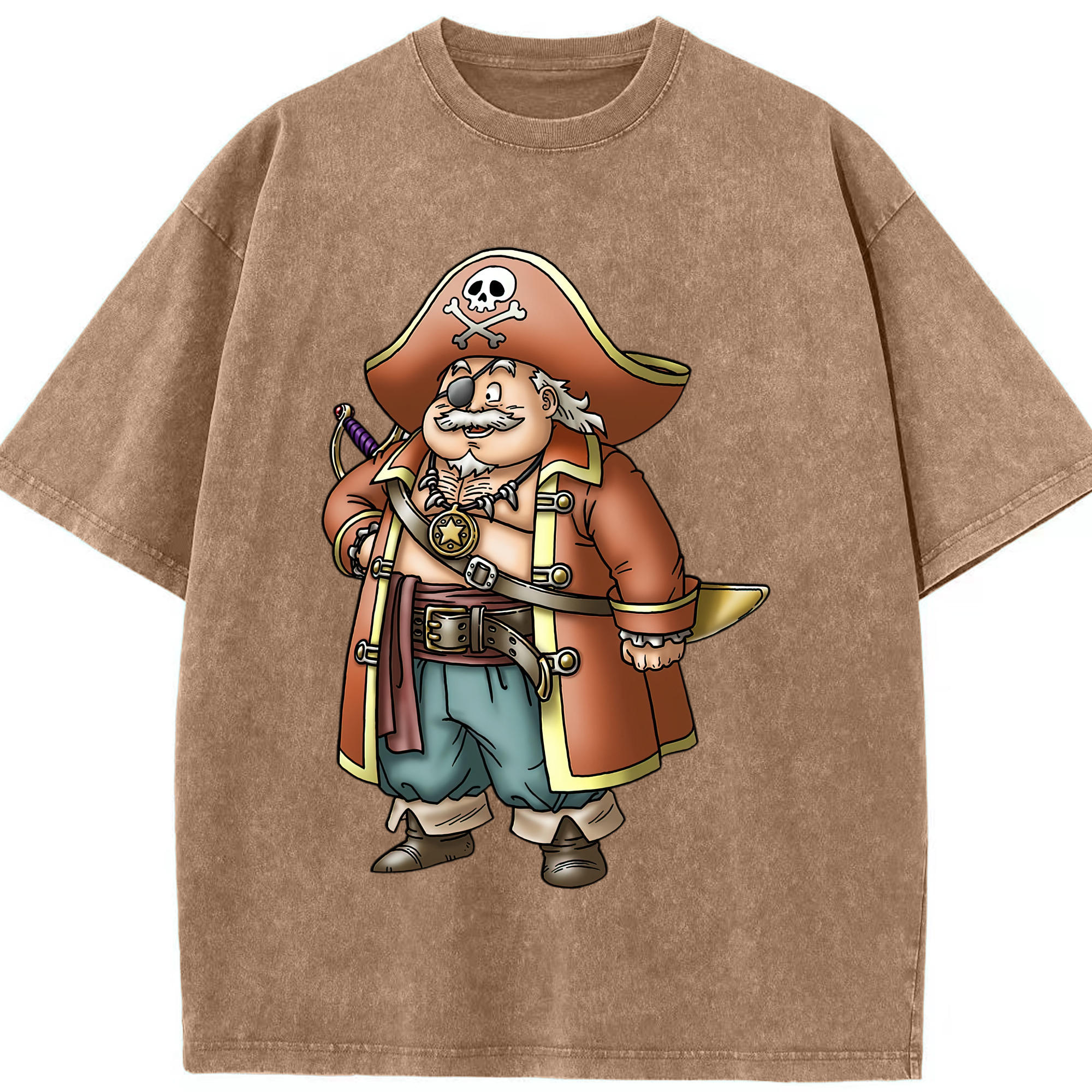 （画像用） ドラゴンクエスト Doragon Kuesuto Dragon Quest 綿100% ヴィンテージ風 半袖Tシャツ（フロントプリント）