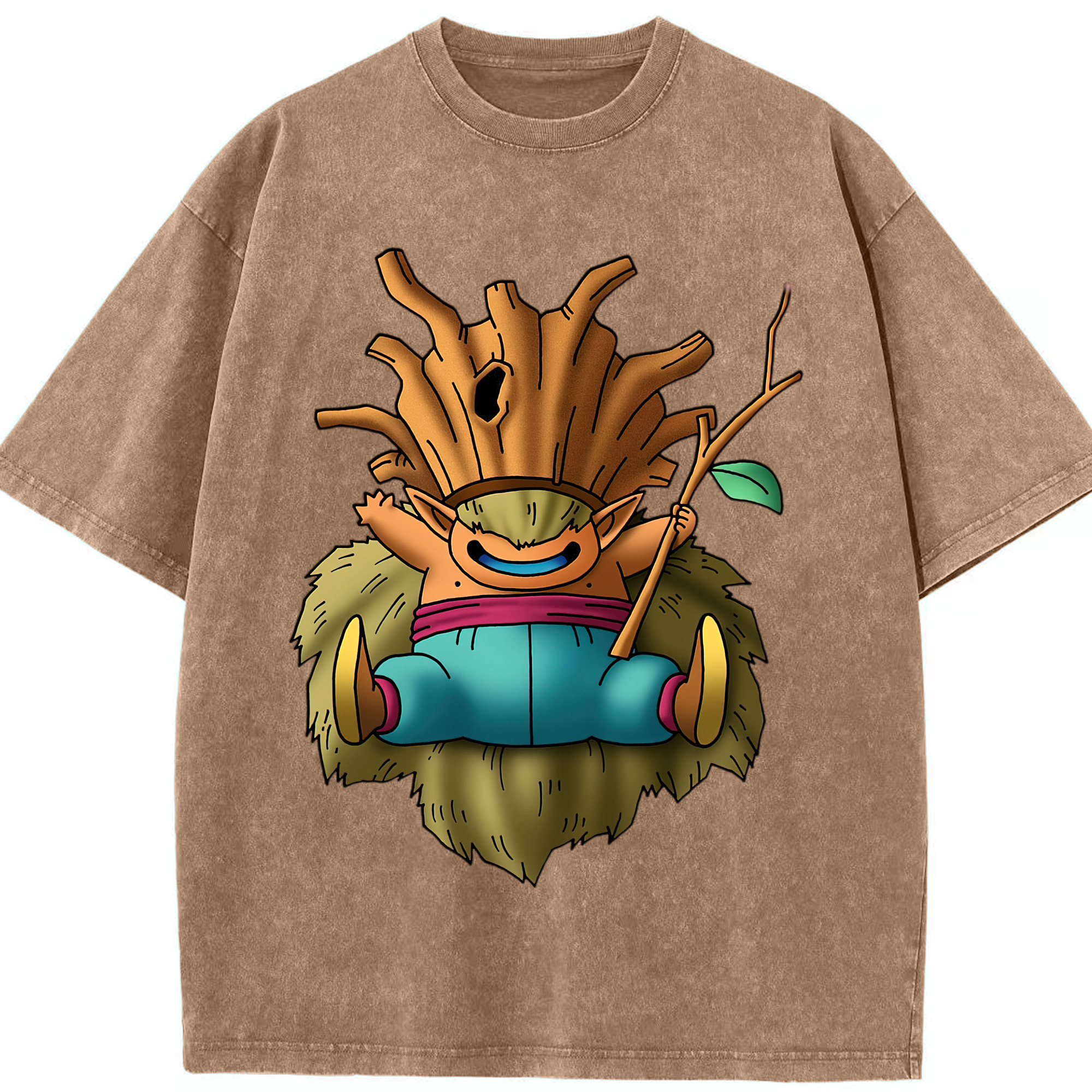 （画像用） ドラゴンクエスト Doragon Kuesuto Dragon Quest 綿100% ヴィンテージ風 半袖Tシャツ（フロントプリント）