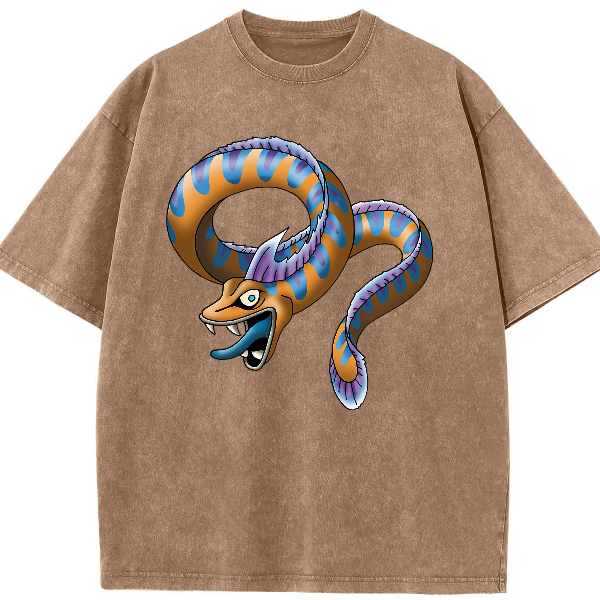 （画像用） ドラゴンクエスト Doragon Kuesuto Dragon Quest 綿100% ヴィンテージ風 半袖Tシャツ（フロントプリント）