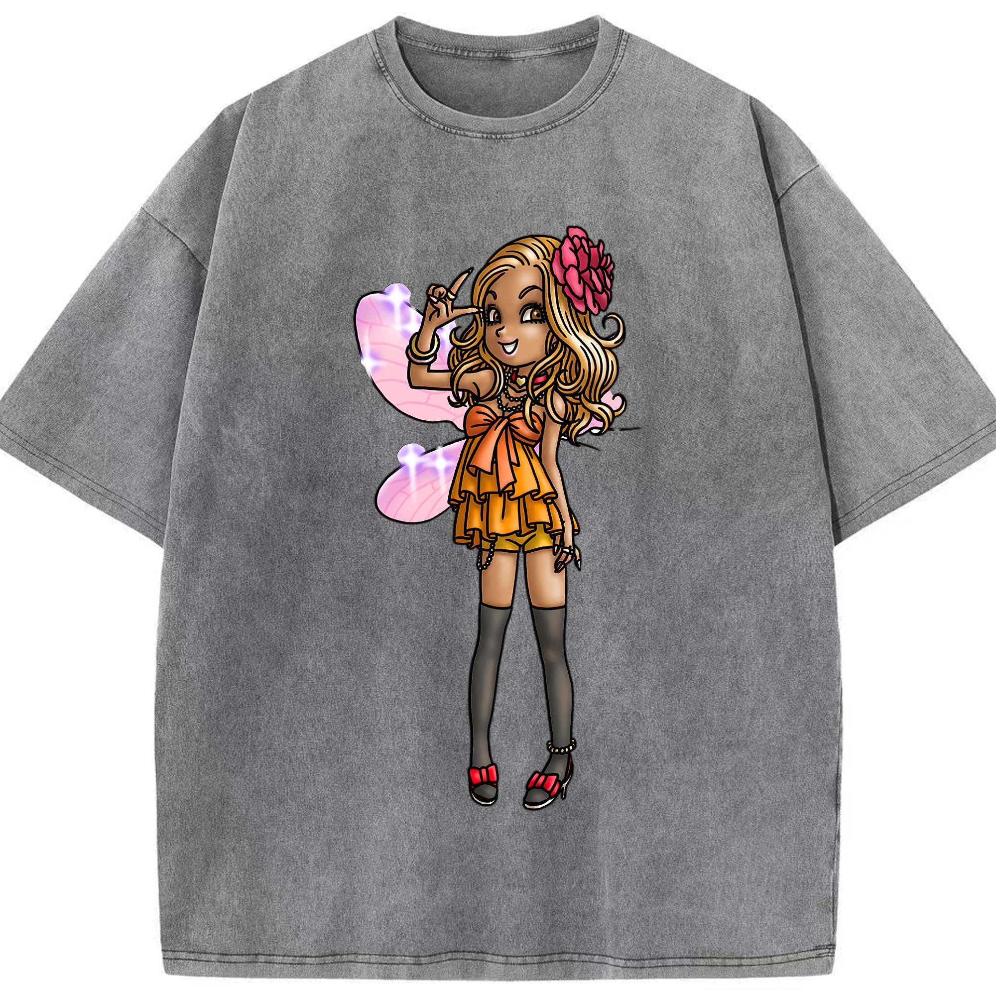 （画像用） ドラゴンクエスト Doragon Kuesuto Dragon Quest 綿100% ヴィンテージ風 半袖Tシャツ（フロントプリント）