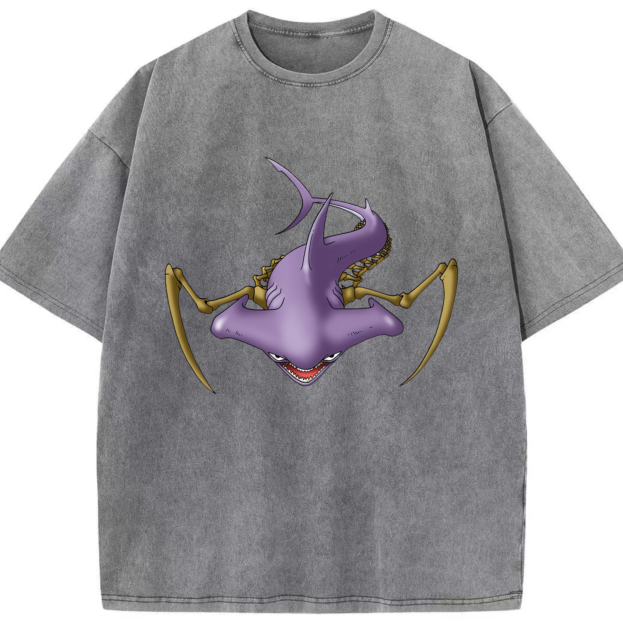 （画像用） ドラゴンクエスト Doragon Kuesuto Dragon Quest 綿100% ヴィンテージ風 半袖Tシャツ（フロントプリント）