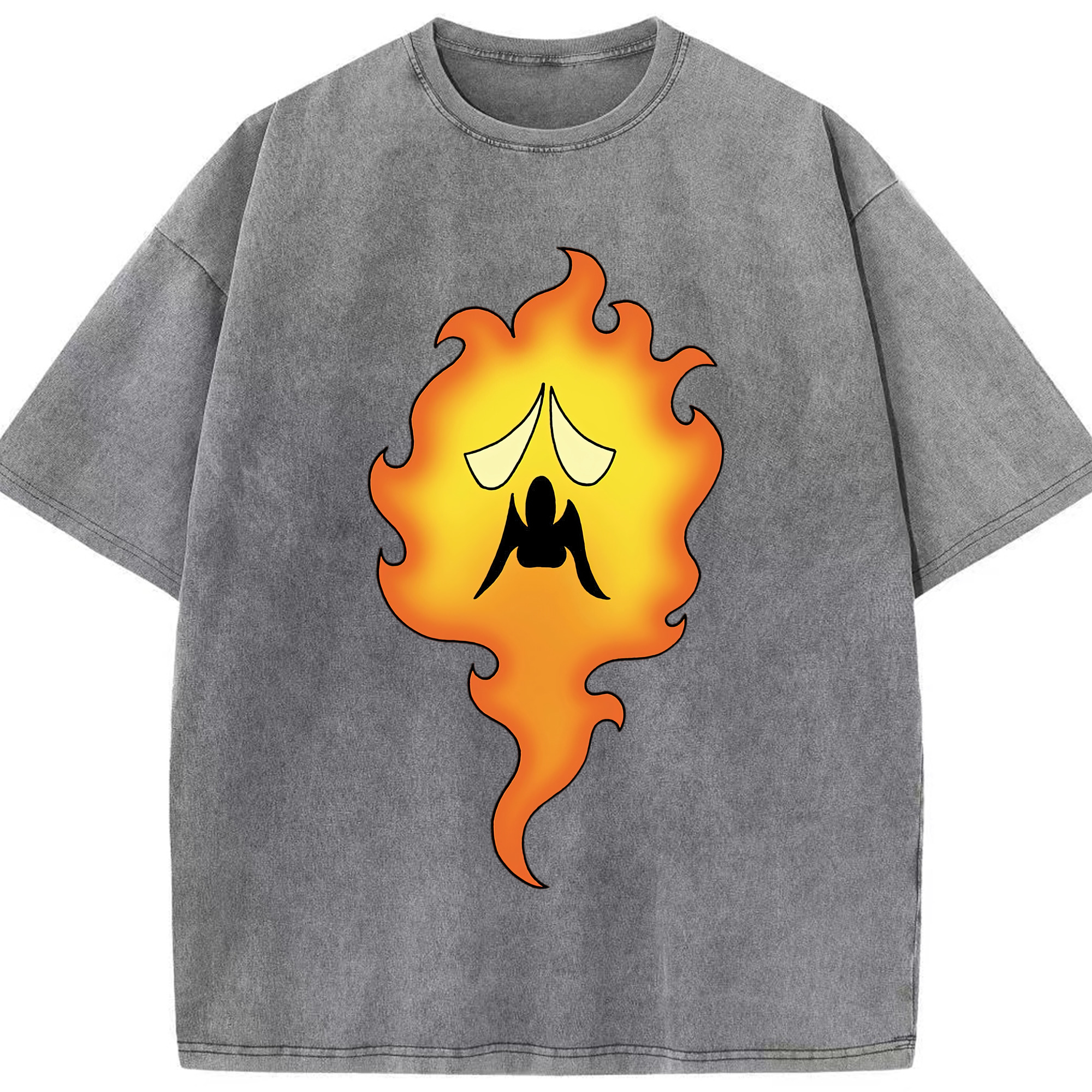（画像用） ドラゴンクエスト Doragon Kuesuto Dragon Quest 綿100% ヴィンテージ風 半袖Tシャツ（フロントプリント）