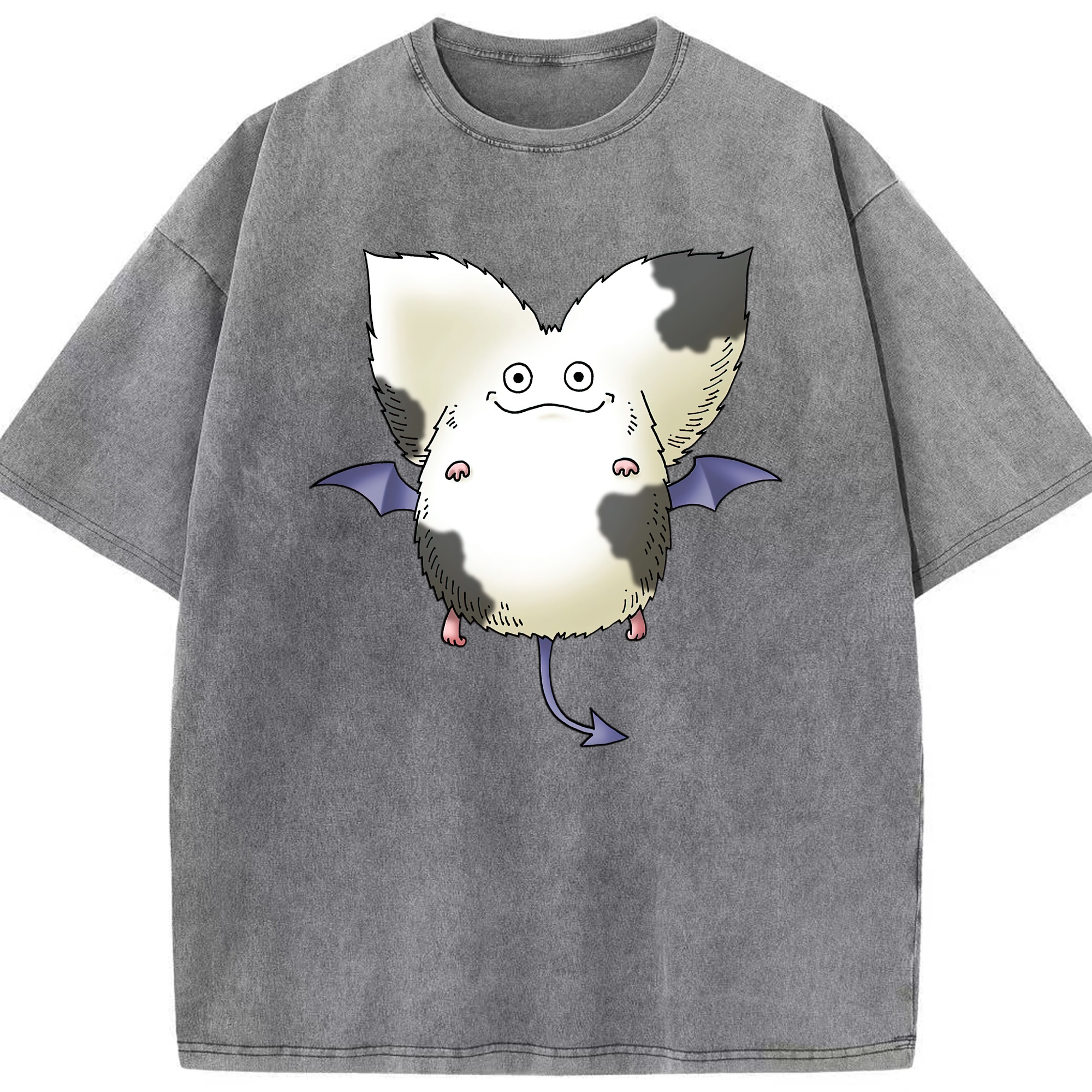 （画像用） ドラゴンクエスト Doragon Kuesuto Dragon Quest 綿100% ヴィンテージ風 半袖Tシャツ（フロントプリント）