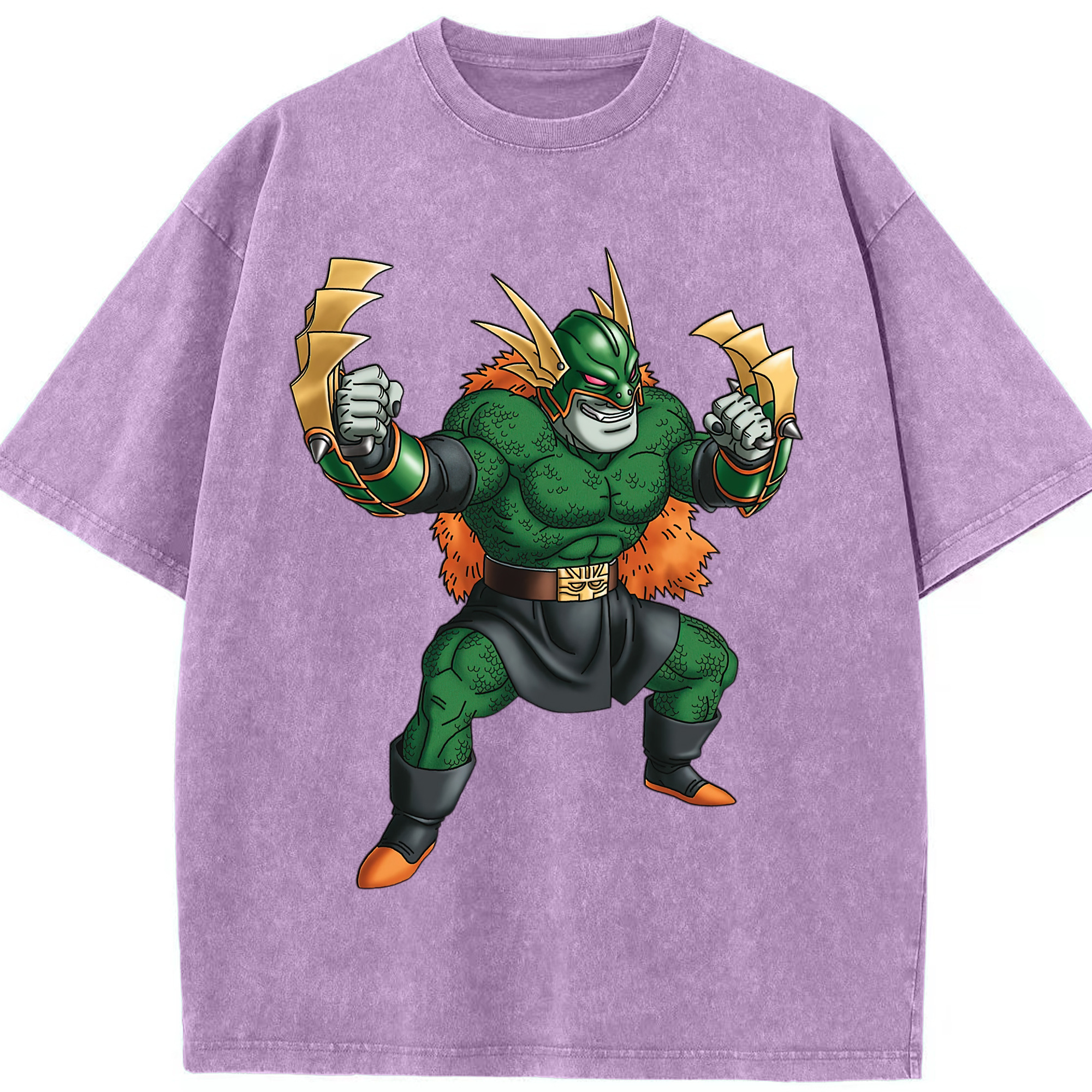 （画像用） ドラゴンクエスト Doragon Kuesuto Dragon Quest 綿100% ヴィンテージ風 半袖Tシャツ（フロントプリント）
