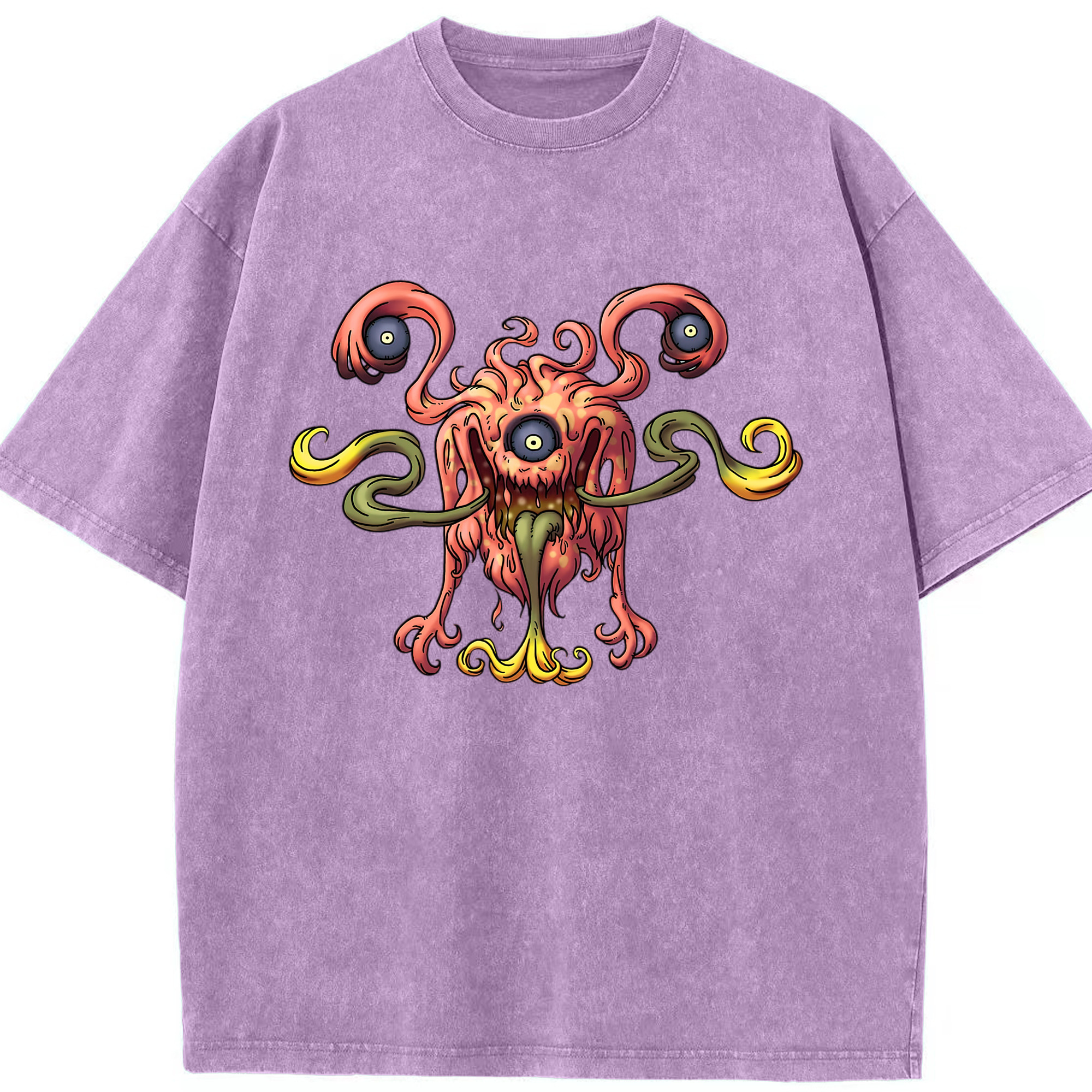 （画像用） ドラゴンクエスト Doragon Kuesuto Dragon Quest 綿100% ヴィンテージ風 半袖Tシャツ（フロントプリント）