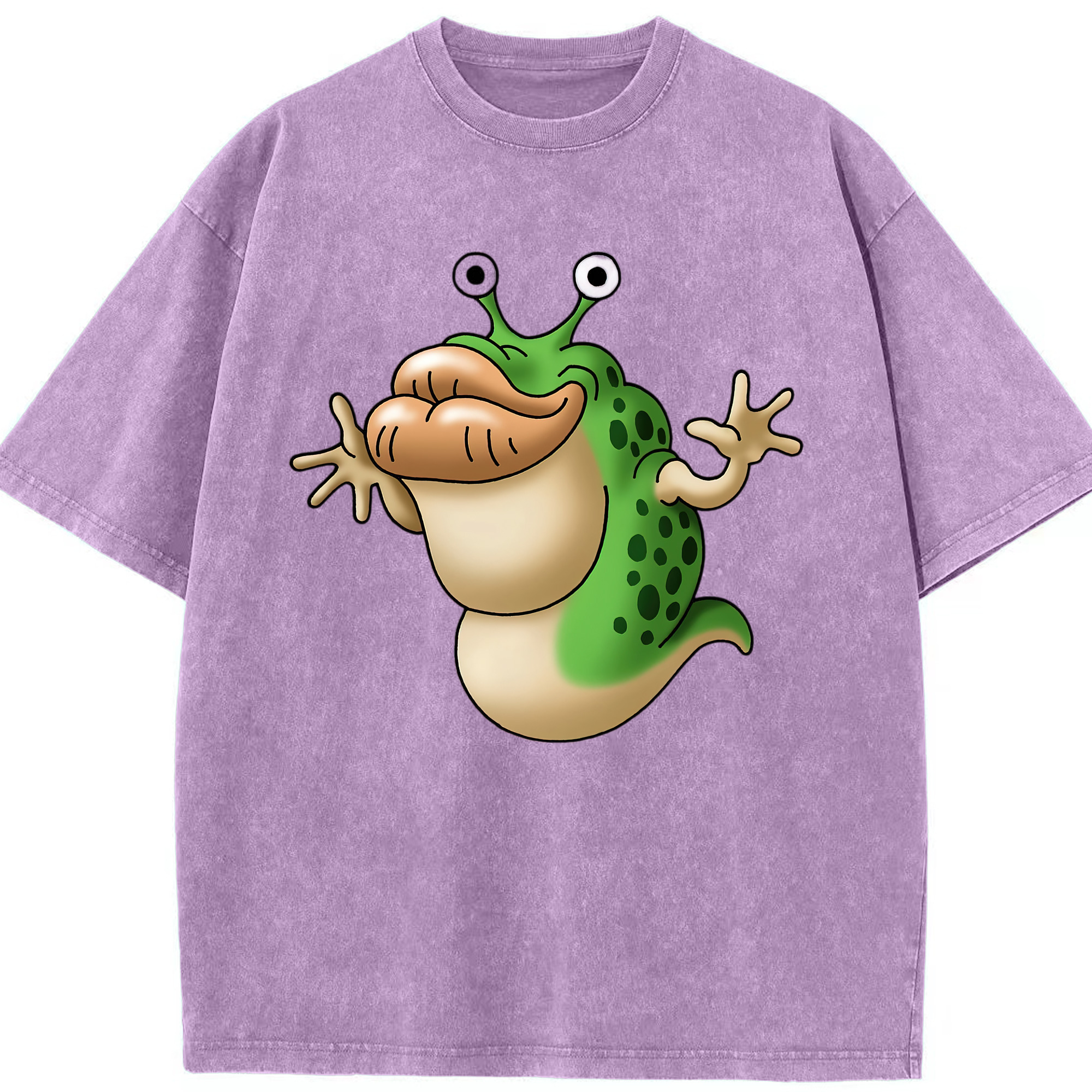 （画像用） ドラゴンクエスト Doragon Kuesuto Dragon Quest 綿100% ヴィンテージ風 半袖Tシャツ（フロントプリント）