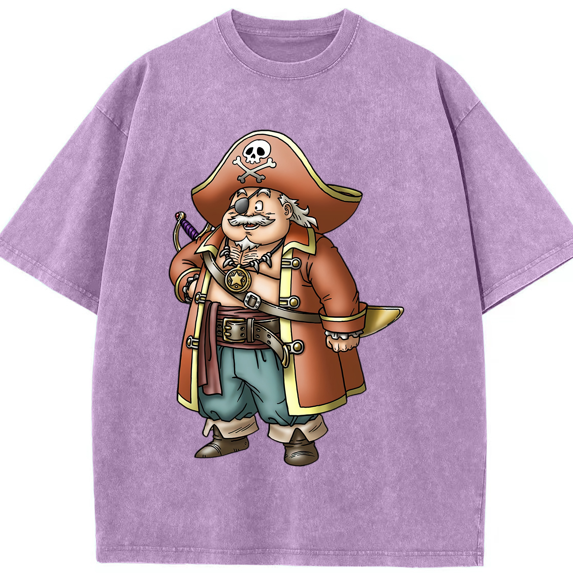 （画像用） ドラゴンクエスト Doragon Kuesuto Dragon Quest 綿100% ヴィンテージ風 半袖Tシャツ（フロントプリント）