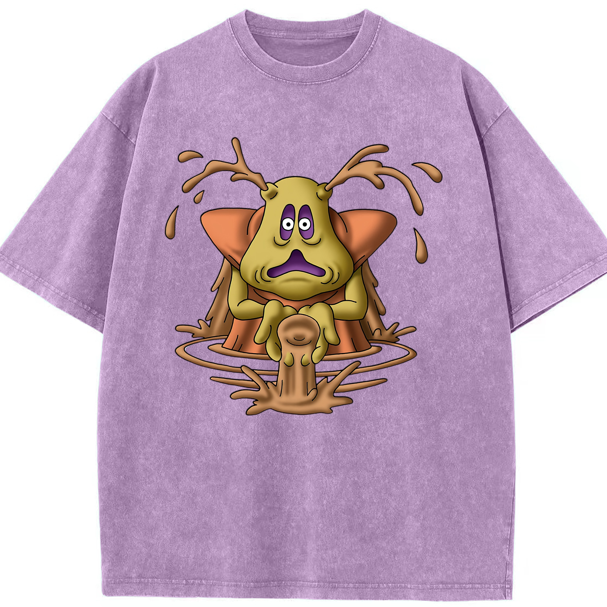 （画像用） ドラゴンクエスト Doragon Kuesuto Dragon Quest 綿100% ヴィンテージ風 半袖Tシャツ（フロントプリント）
