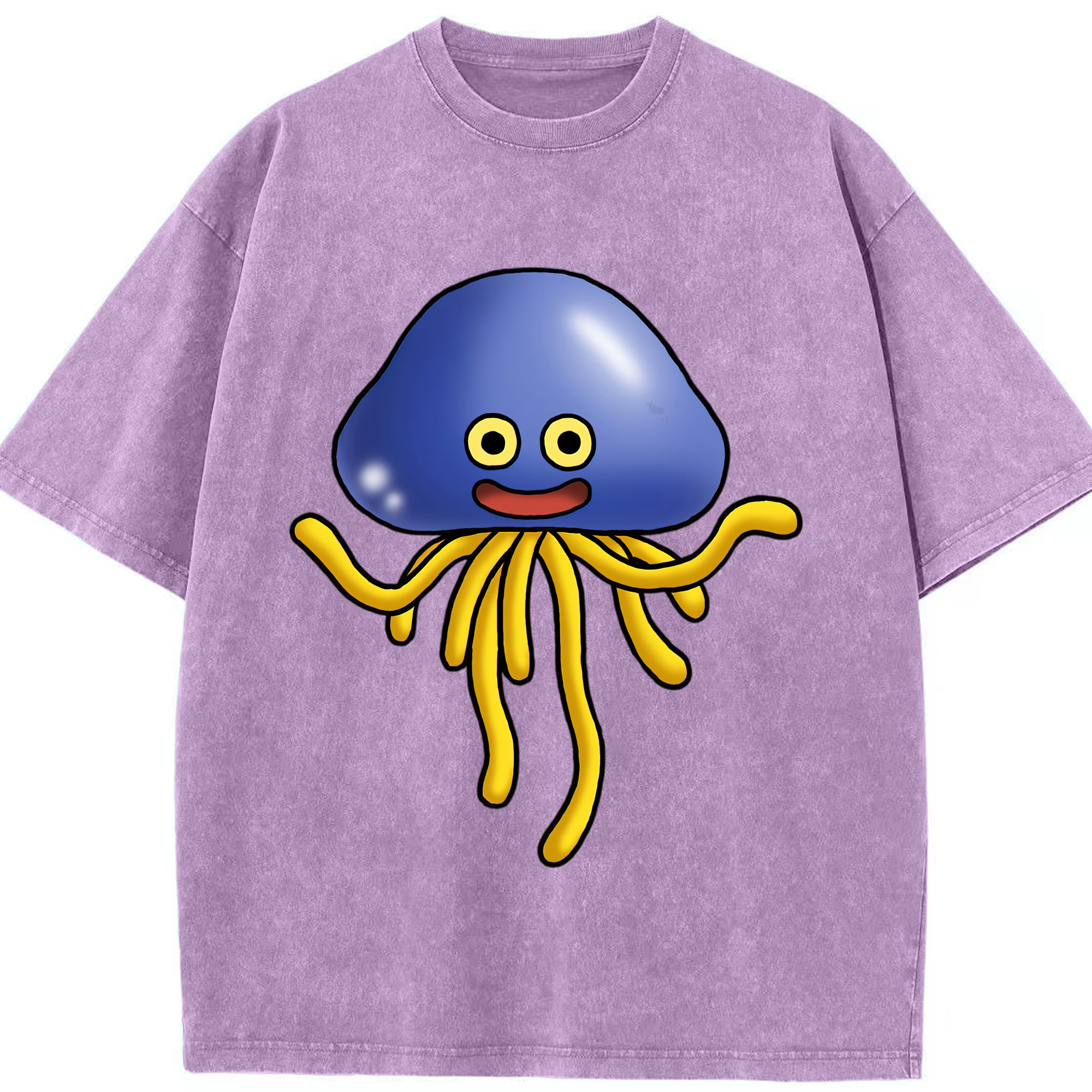 （画像用） ドラゴンクエスト Doragon Kuesuto Dragon Quest 綿100% ヴィンテージ風 半袖Tシャツ（フロントプリント）