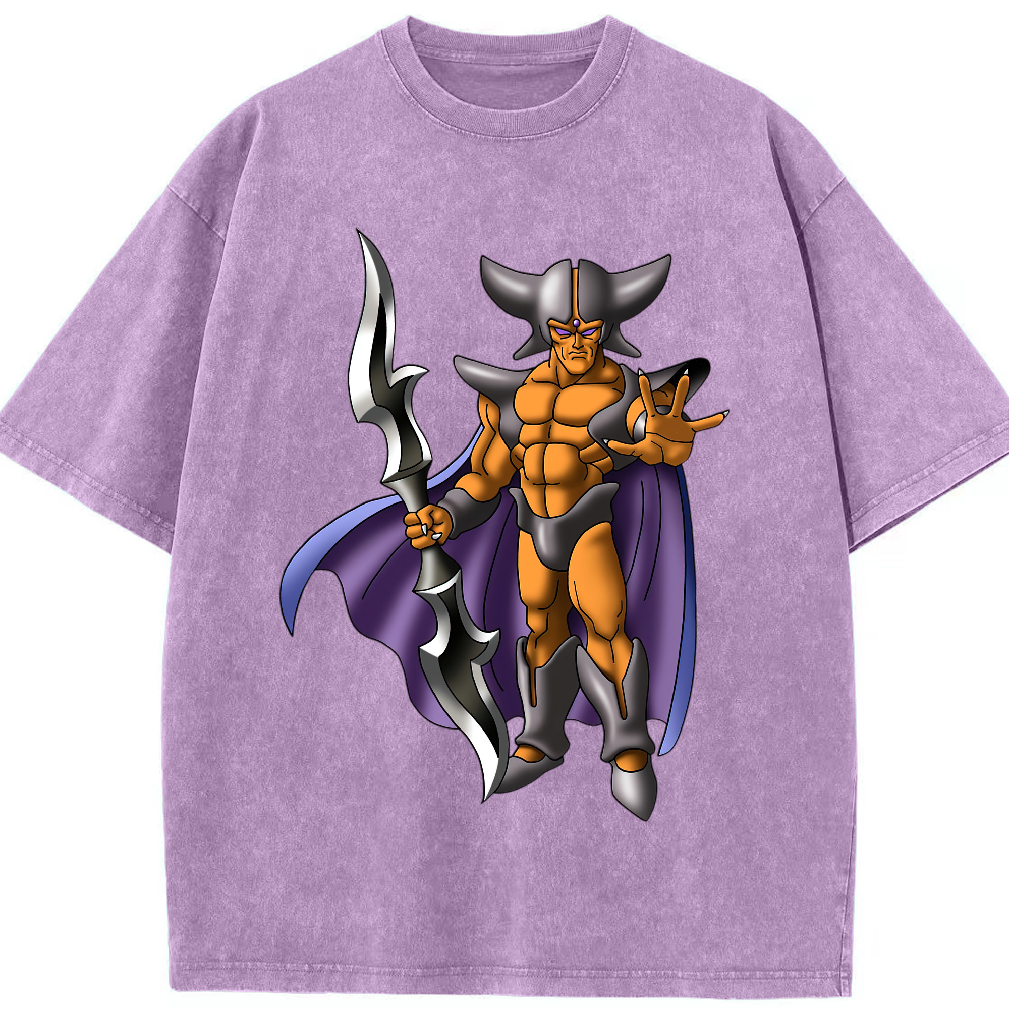 （画像用） ドラゴンクエスト Doragon Kuesuto Dragon Quest 綿100% ヴィンテージ風 半袖Tシャツ（フロントプリント）