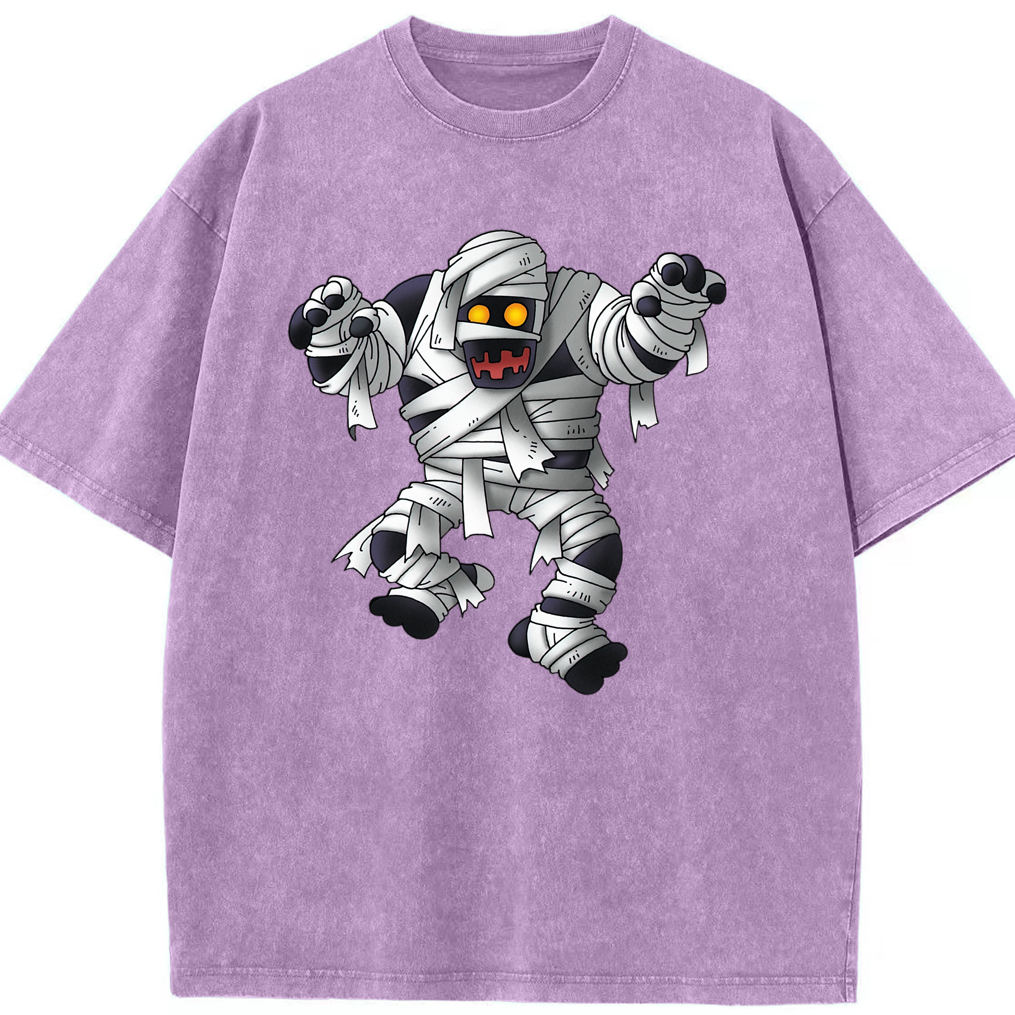 （画像用） ドラゴンクエスト Doragon Kuesuto Dragon Quest 綿100% ヴィンテージ風 半袖Tシャツ（フロントプリント）