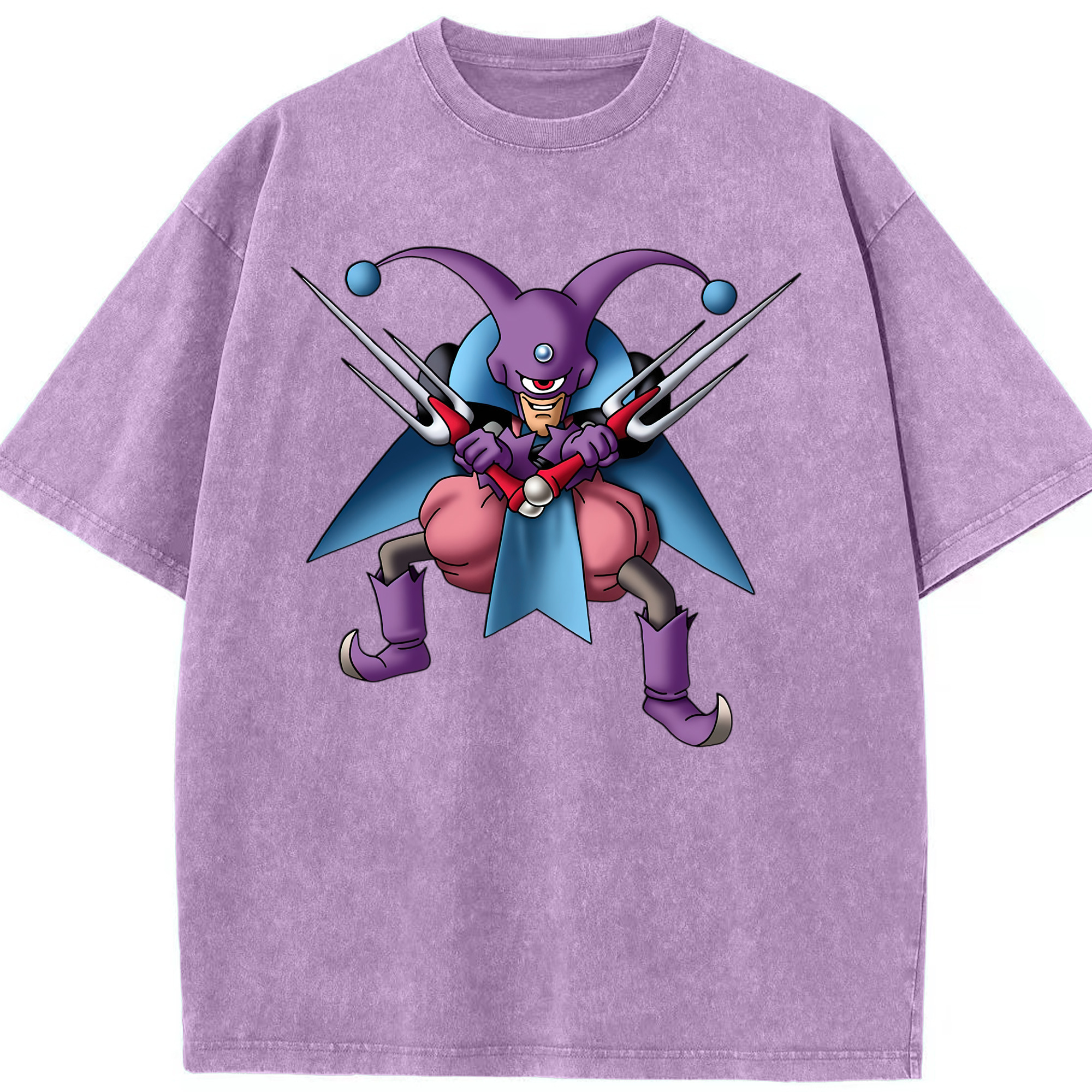 （画像用） ドラゴンクエスト Doragon Kuesuto Dragon Quest 綿100% ヴィンテージ風 半袖Tシャツ（フロントプリント）