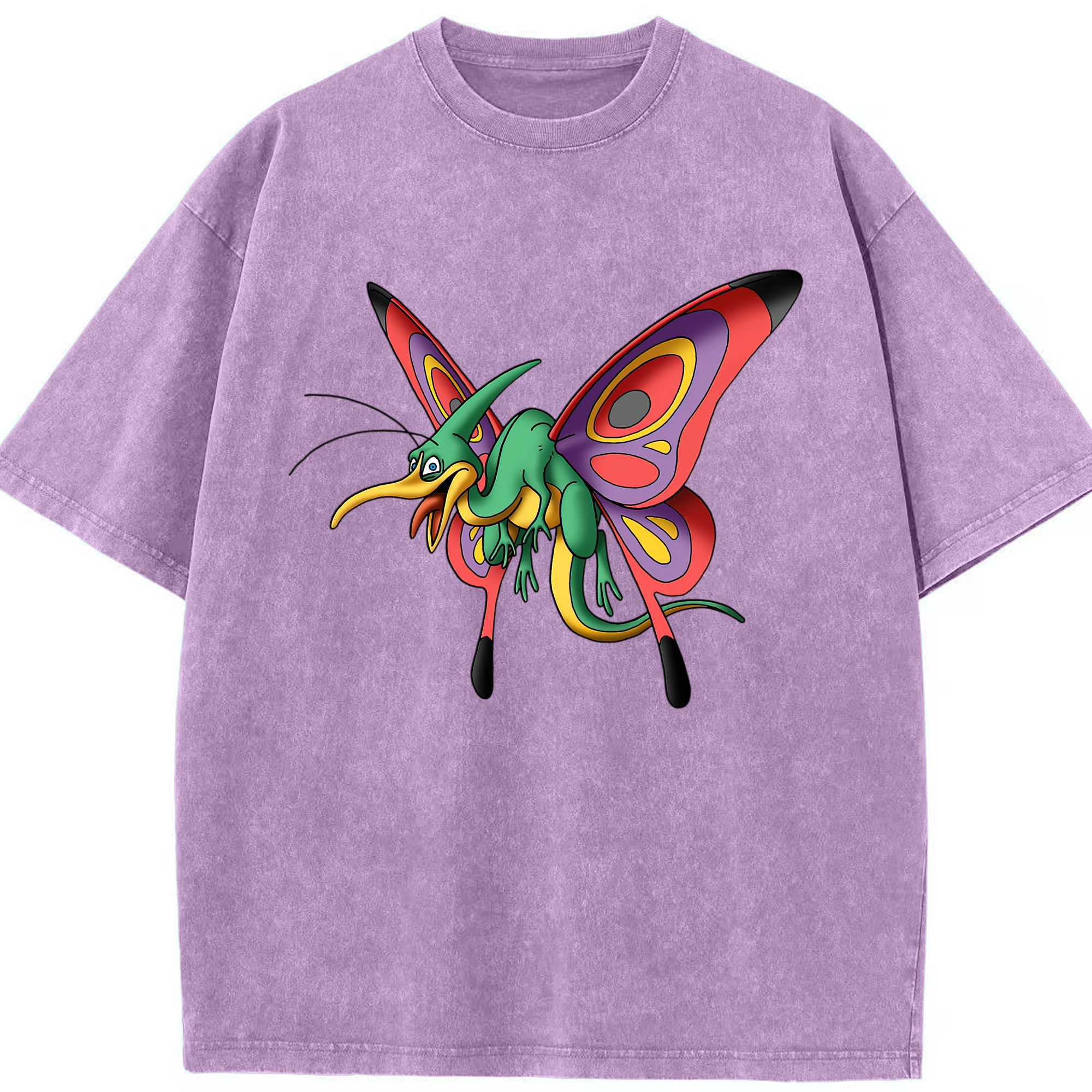 （画像用） ドラゴンクエスト Doragon Kuesuto Dragon Quest 綿100% ヴィンテージ風 半袖Tシャツ（フロントプリント）