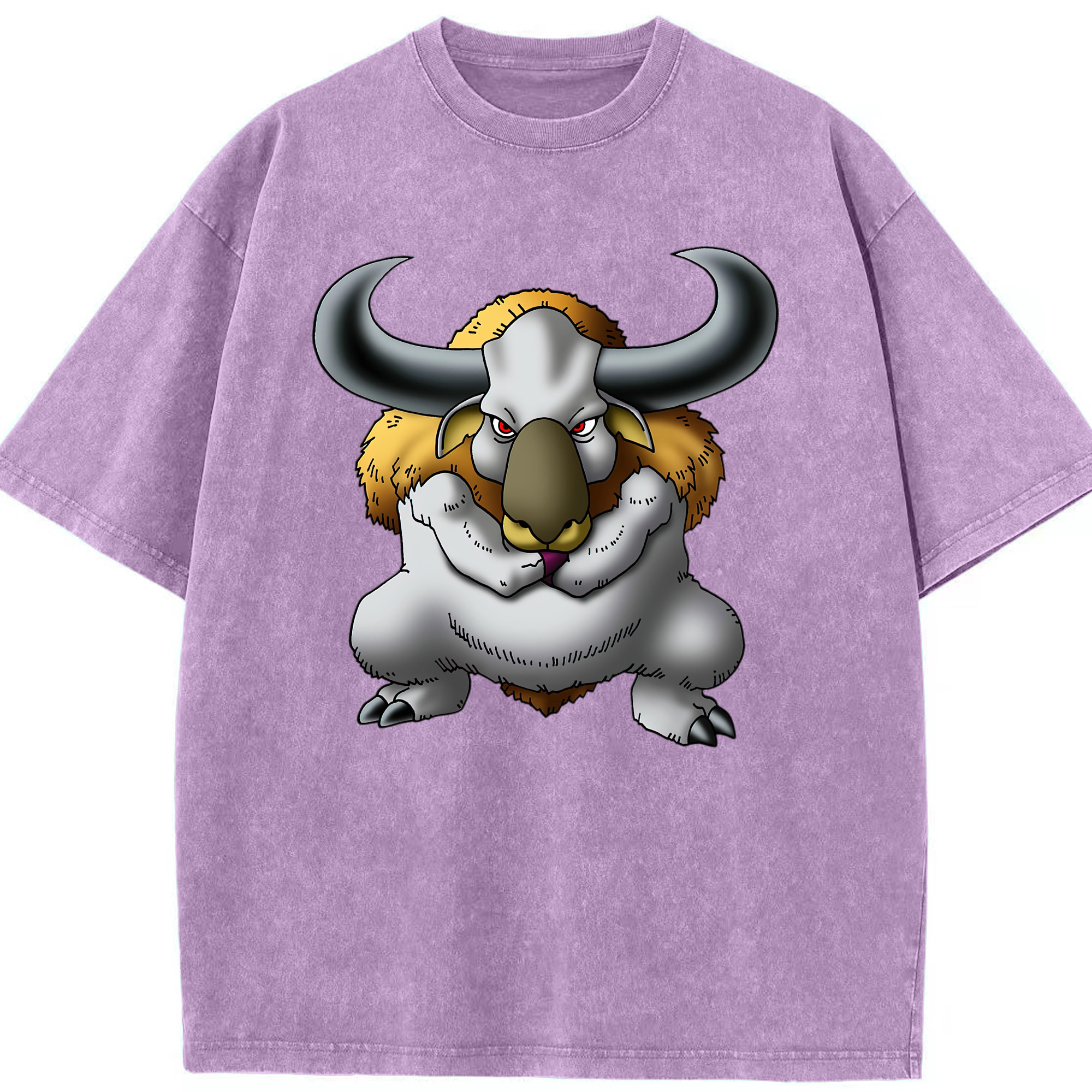 （画像用） ドラゴンクエスト Doragon Kuesuto Dragon Quest 綿100% ヴィンテージ風 半袖Tシャツ（フロントプリント）