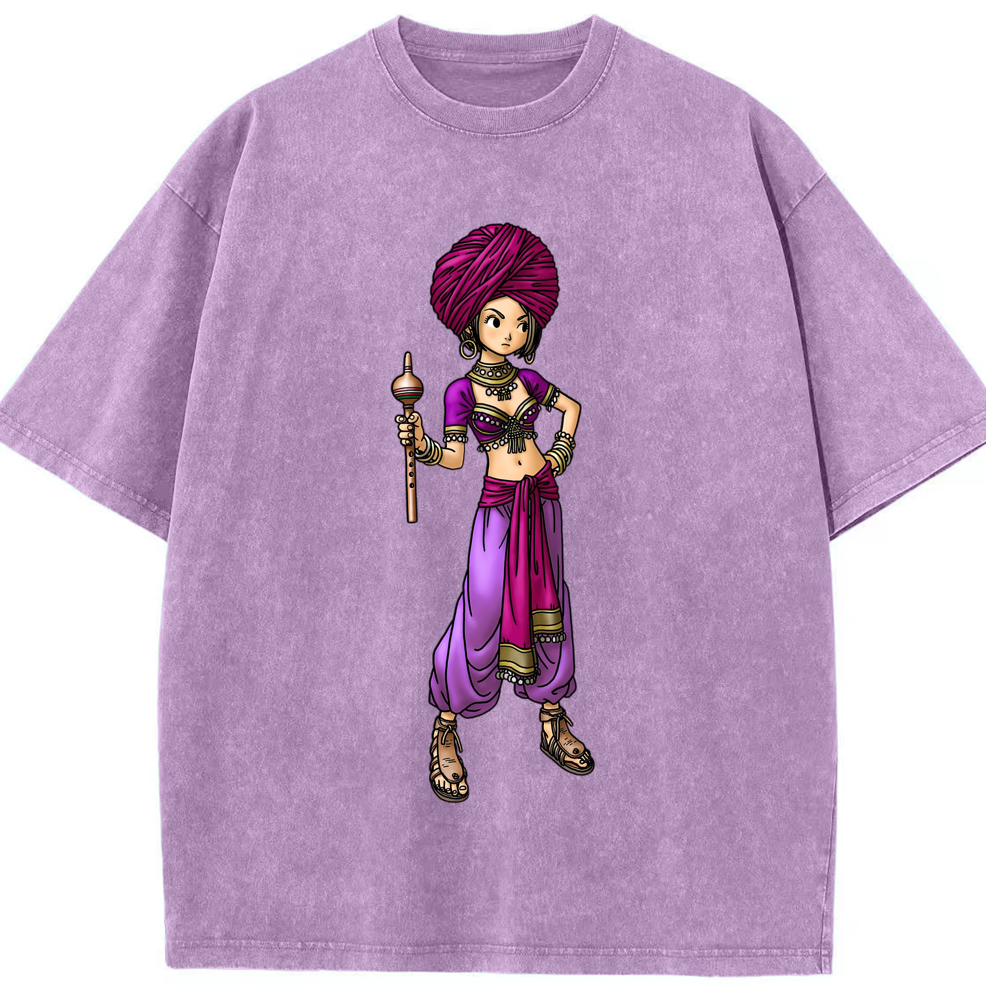 （画像用） ドラゴンクエスト Doragon Kuesuto Dragon Quest 綿100% ヴィンテージ風 半袖Tシャツ（フロントプリント）