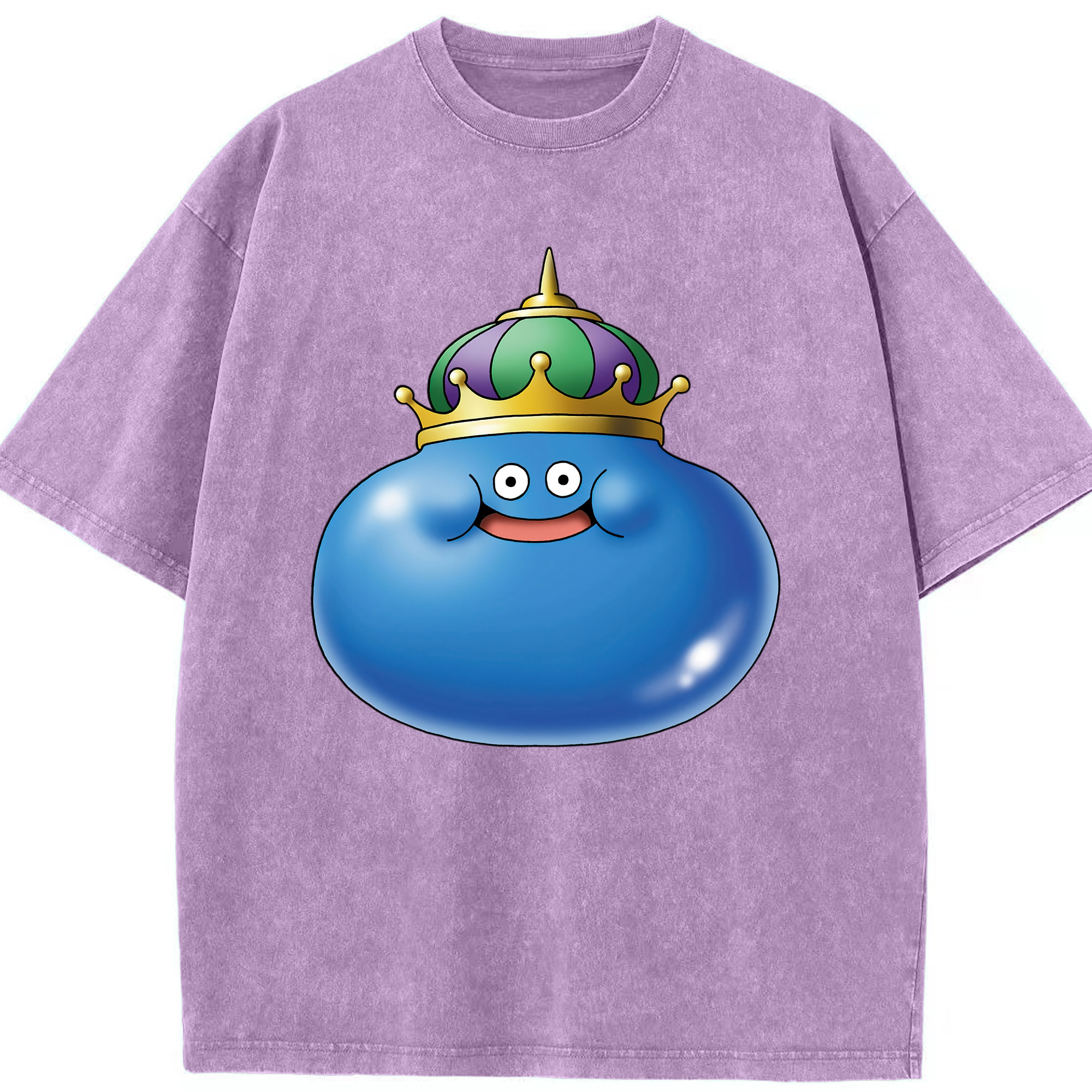 （画像用） ドラゴンクエスト Doragon Kuesuto Dragon Quest 綿100% ヴィンテージ風 半袖Tシャツ（フロントプリント）