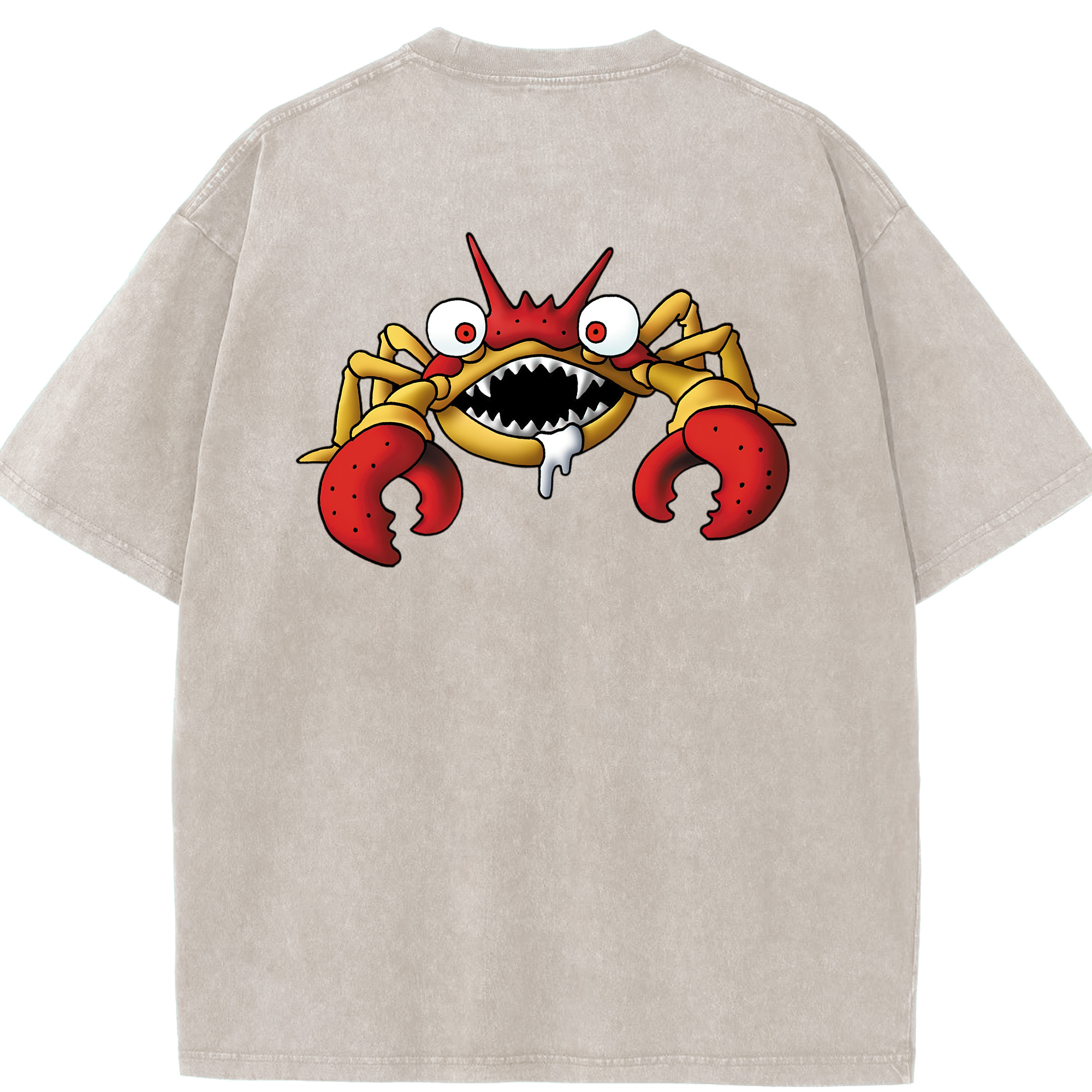 （画像用） ドラゴンクエスト Doragon Kuesuto Dragon Quest 綿100% ヴィンテージ風 半袖Tシャツ（背面プリント）