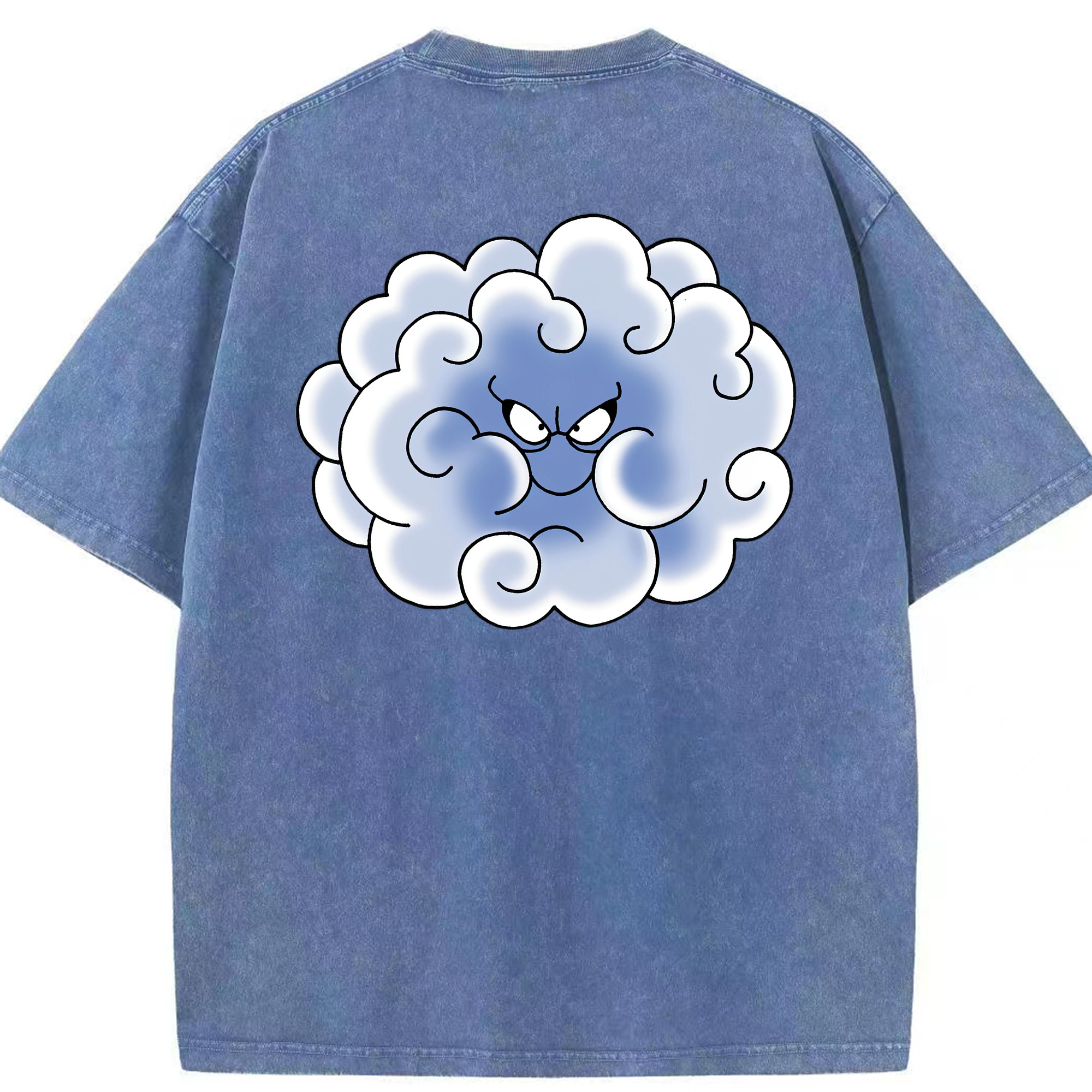 （画像用） ドラゴンクエスト Doragon Kuesuto Dragon Quest 綿100% ヴィンテージ風 半袖Tシャツ（背面プリント）
